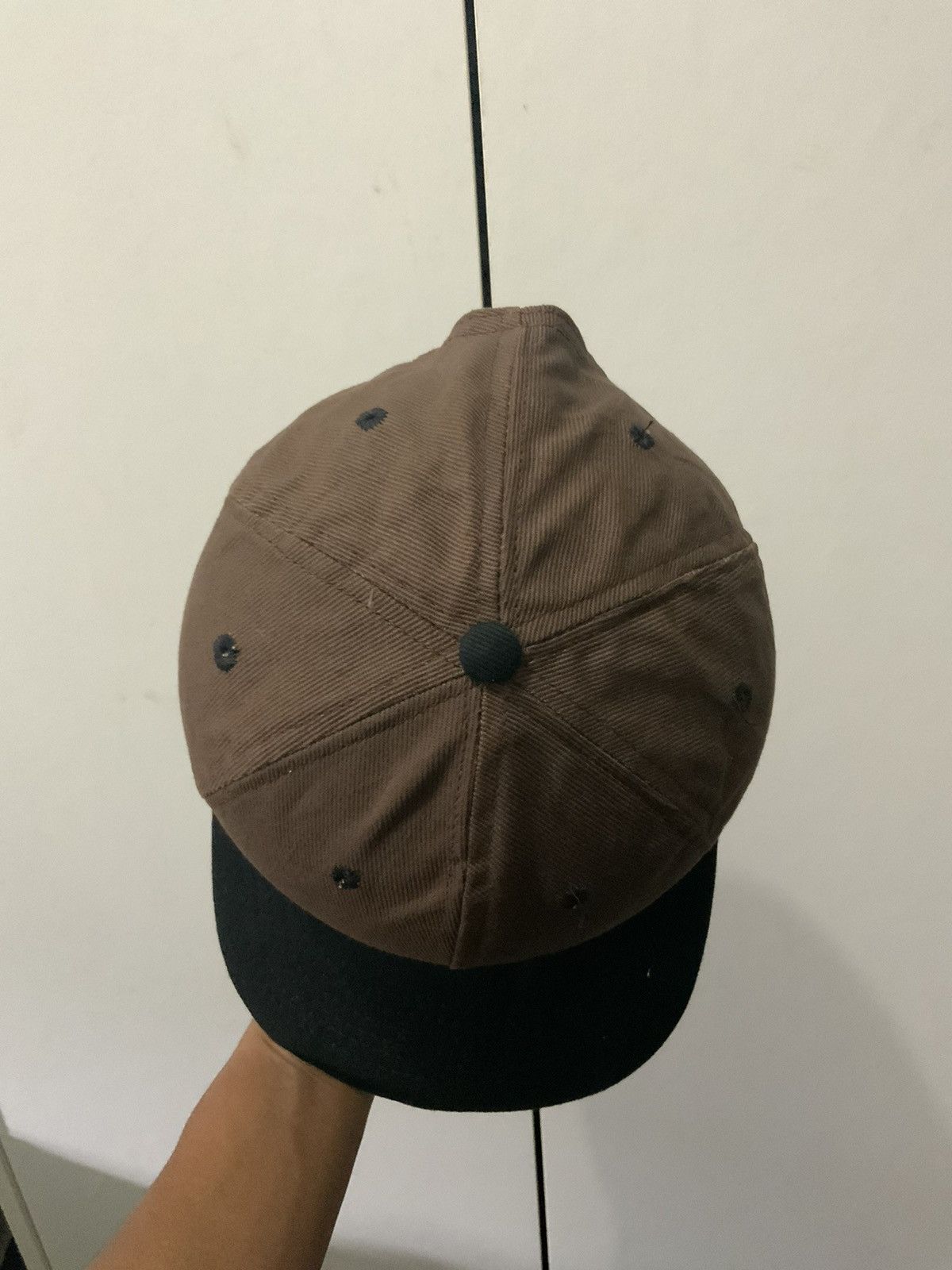 Vintage Vintage Brown Plain Made in Usa Hat Size ONE SIZE - 6 Thumbnail
