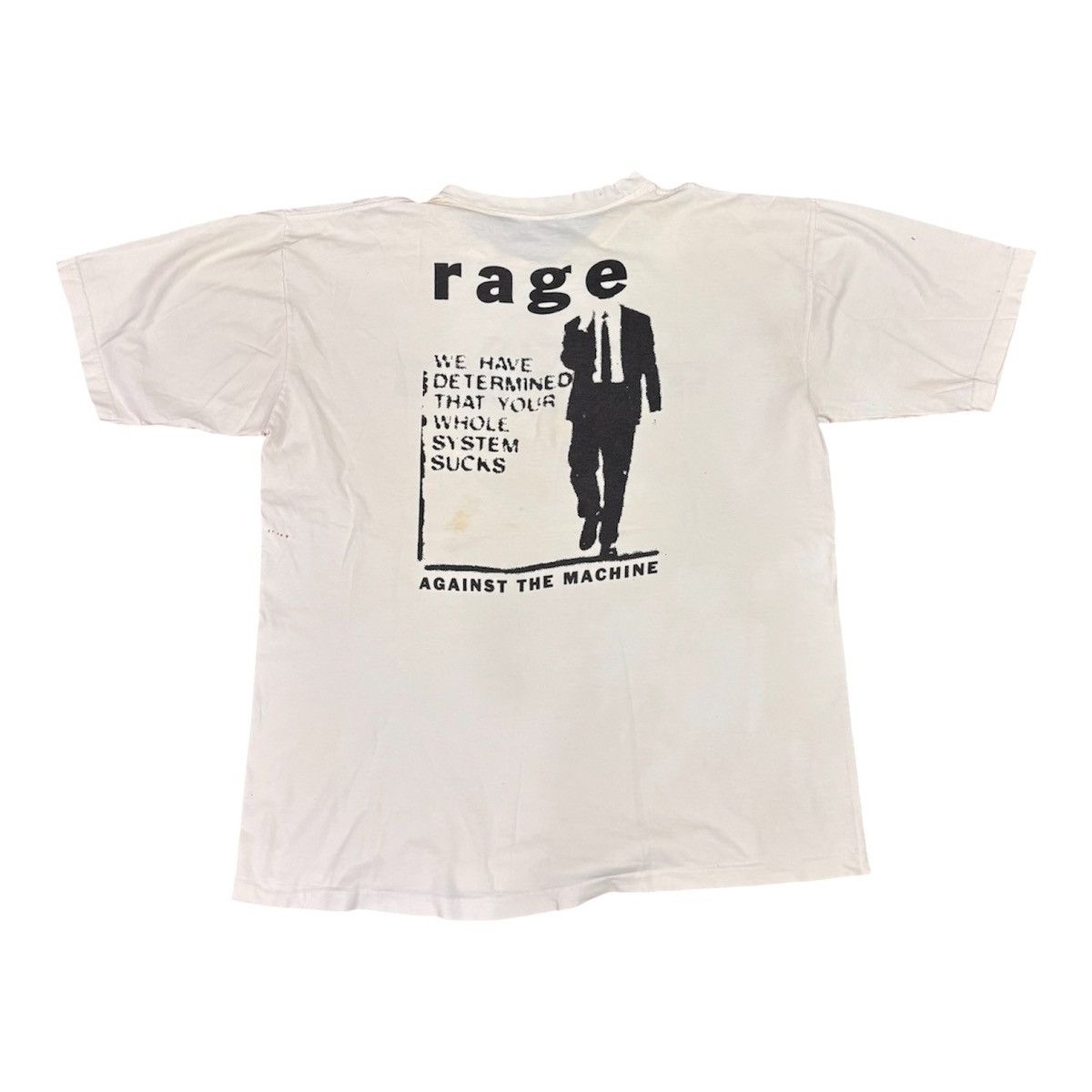 Band Tees RAGE AGAINTS THE MACHINE Size US XL / EU 56 / 4 - 2 Thumbnail