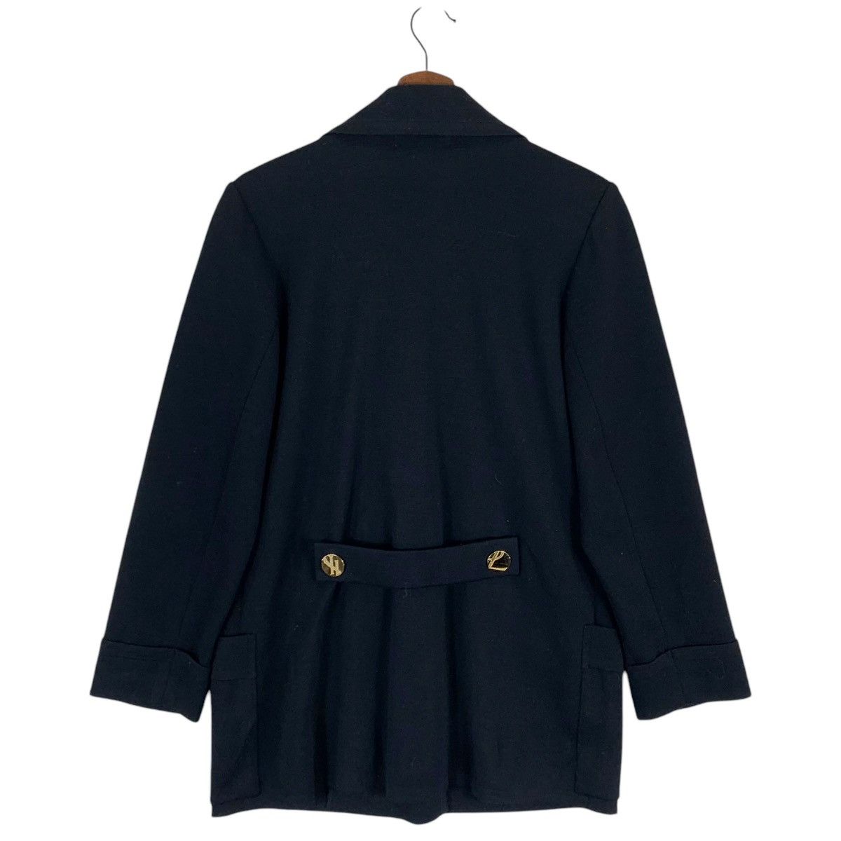 Yves Saint Laurent VINTAGE YVES SAINT LAURENT GOLD BUTTON COAT WOMEN Size M / US 6-8 / IT 42-44 - 15 Thumbnail