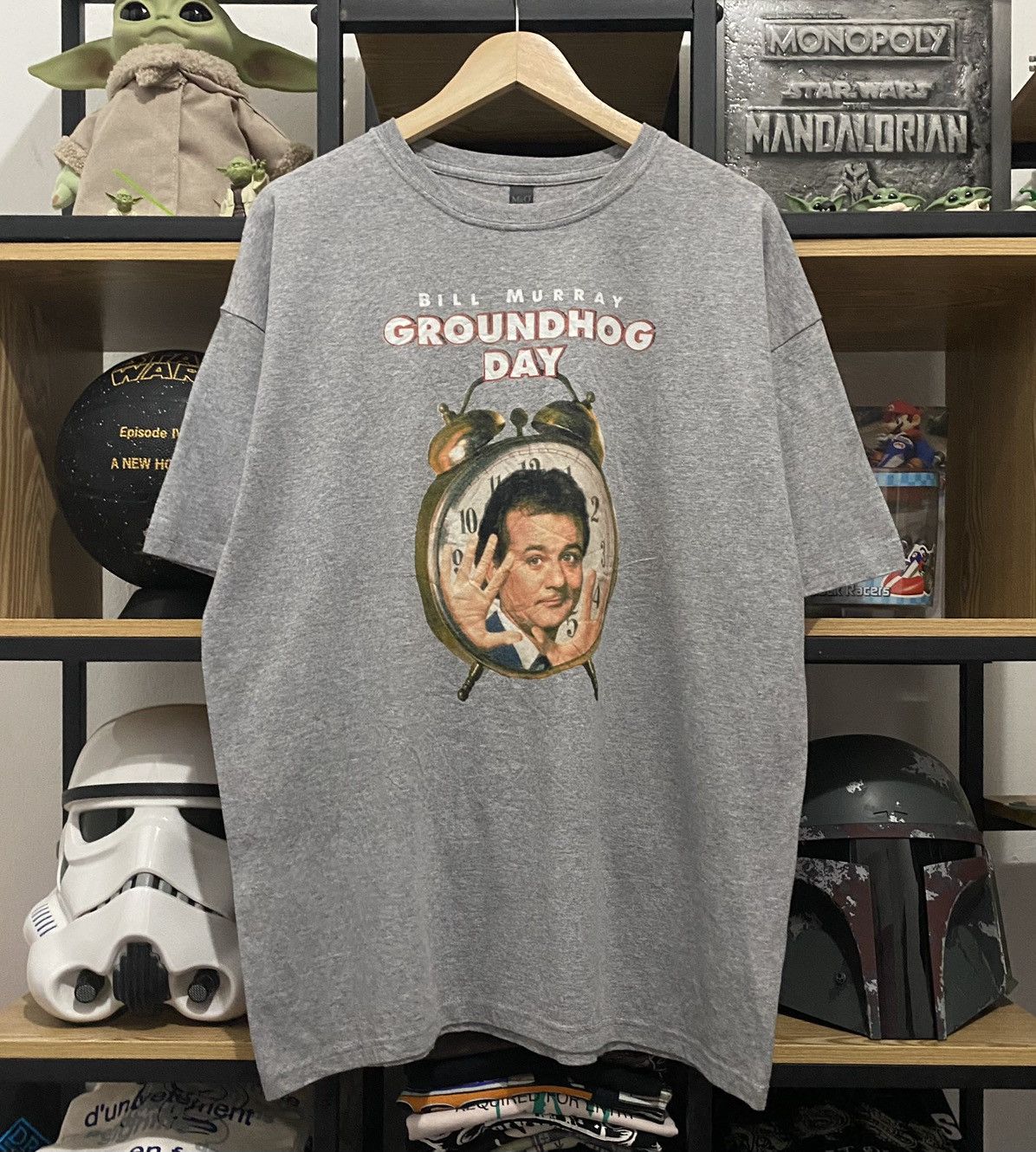 Vintage 00s Vintage Bill Murray Groundhog Day Movie Tee Size US XL / EU 56 / 4 - 1 Thumbnail