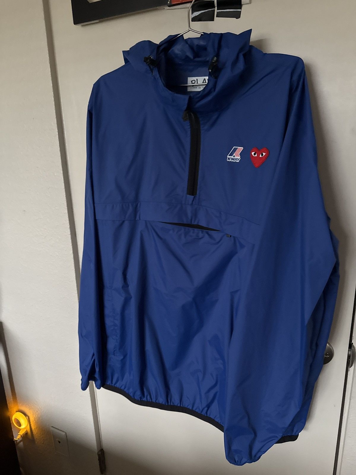 Comme des Garcons Comme des Garcons Play x K-Way Rain Pullover Size US XXL / EU 58 / 5 - 1 Thumbnail