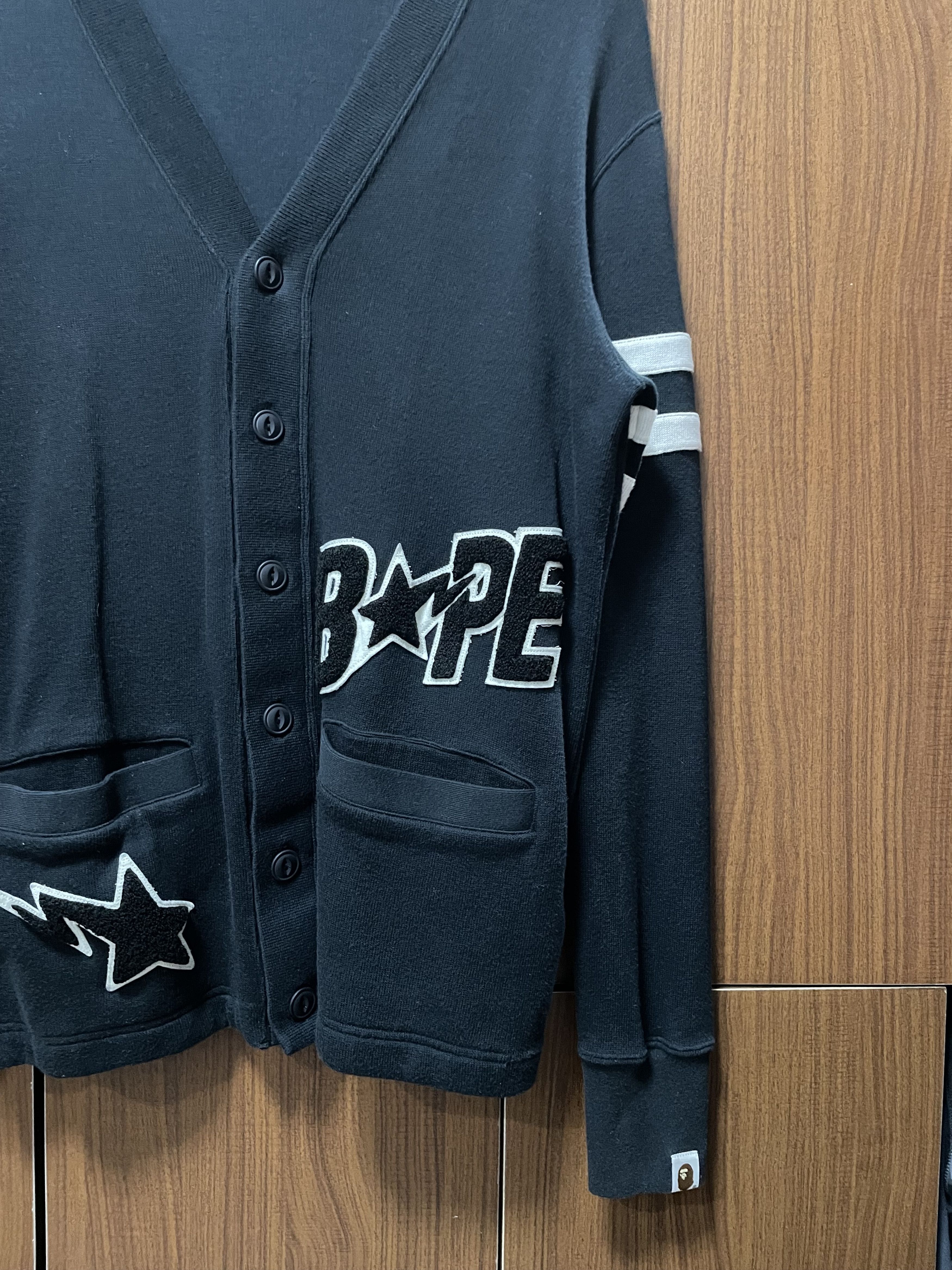Bape Og Bape Bapesta Cardigan - Nigo Era Size US XL / EU 56 / 4 - 4 Thumbnail