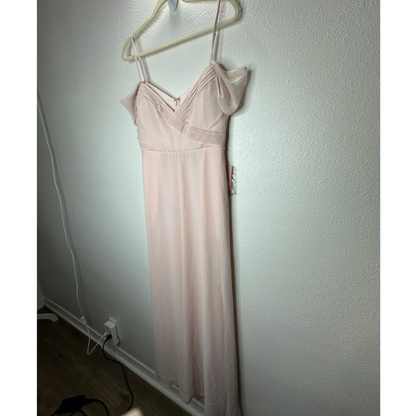NWT Birdy Grey Pale Blush Spence Convertible Maxi Dress M - www.bongoclub.cl