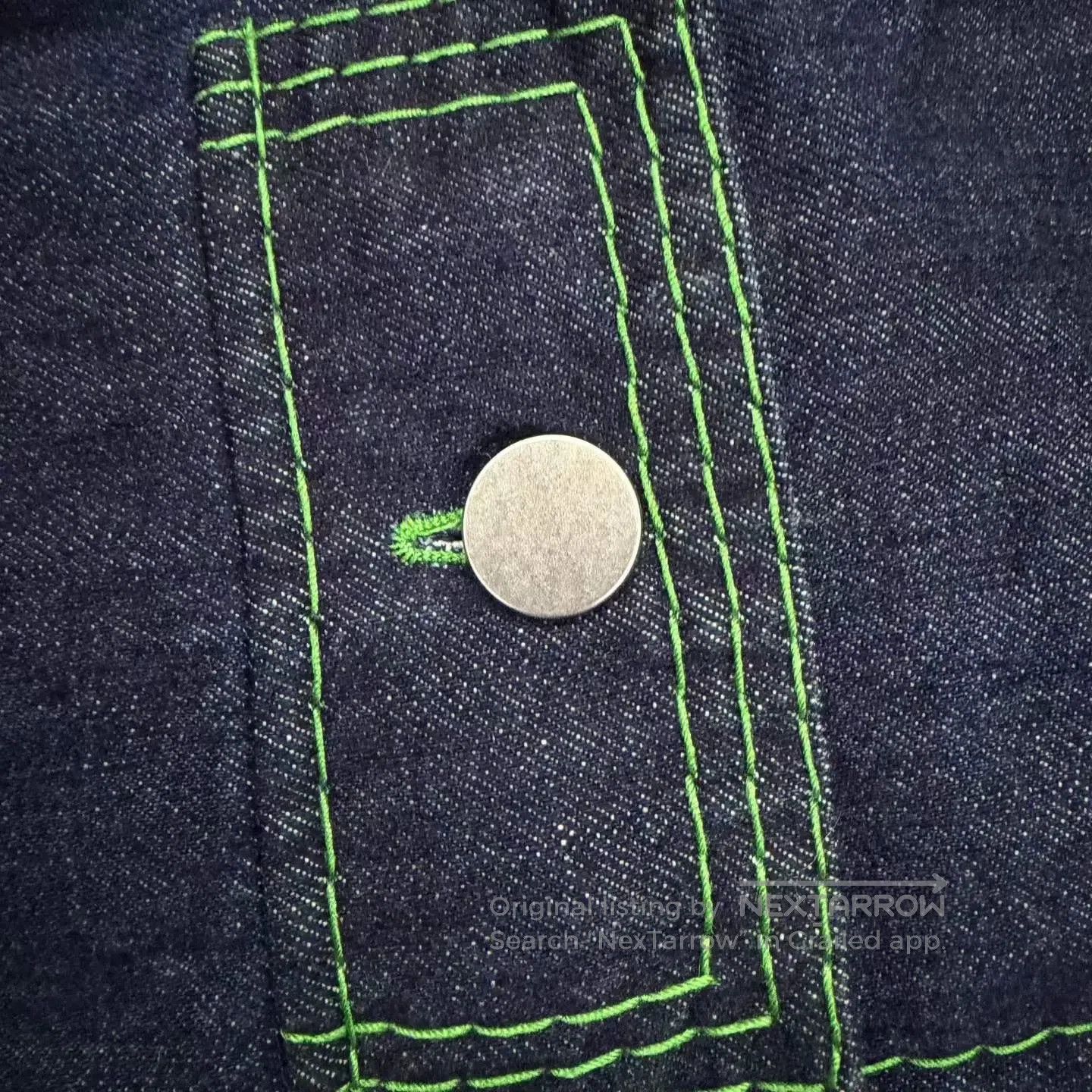 Bottega Veneta Bottega Veneta Short Contrast Stitch Denim Jacket. Size US S / EU 44-46 / 1 - 3 Thumbnail