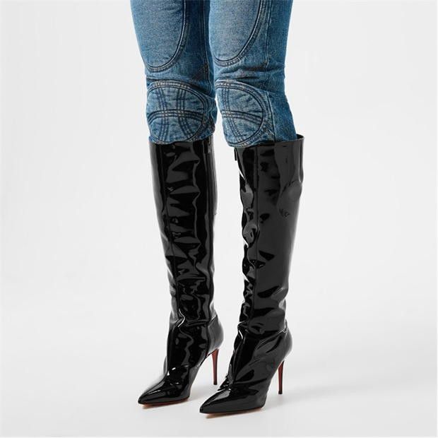 Christian Louboutin Sporty Kate Botta Boots Size US 7.5 / IT 37.5 - 2 Thumbnail