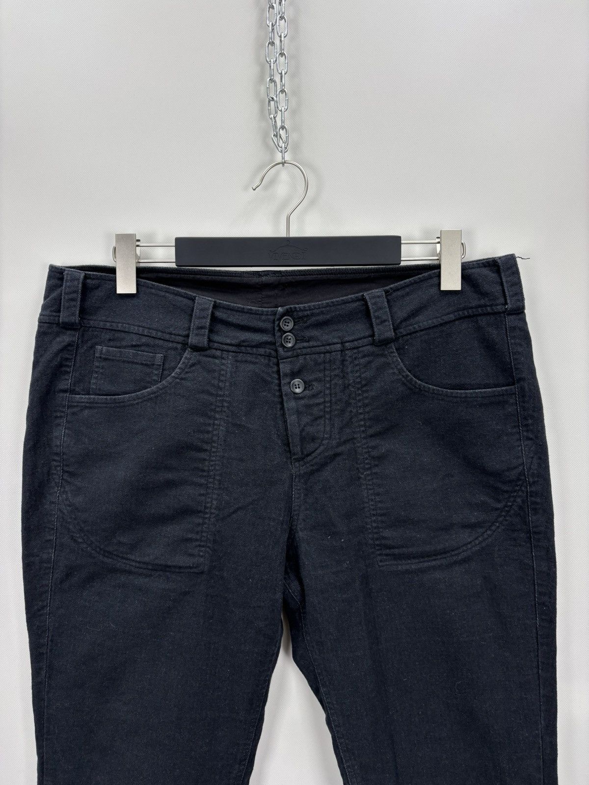 hannes roether Womens pants Hannes Roether Size XL Color Blue Size 28" / US 6 / IT 42 - 3 Thumbnail