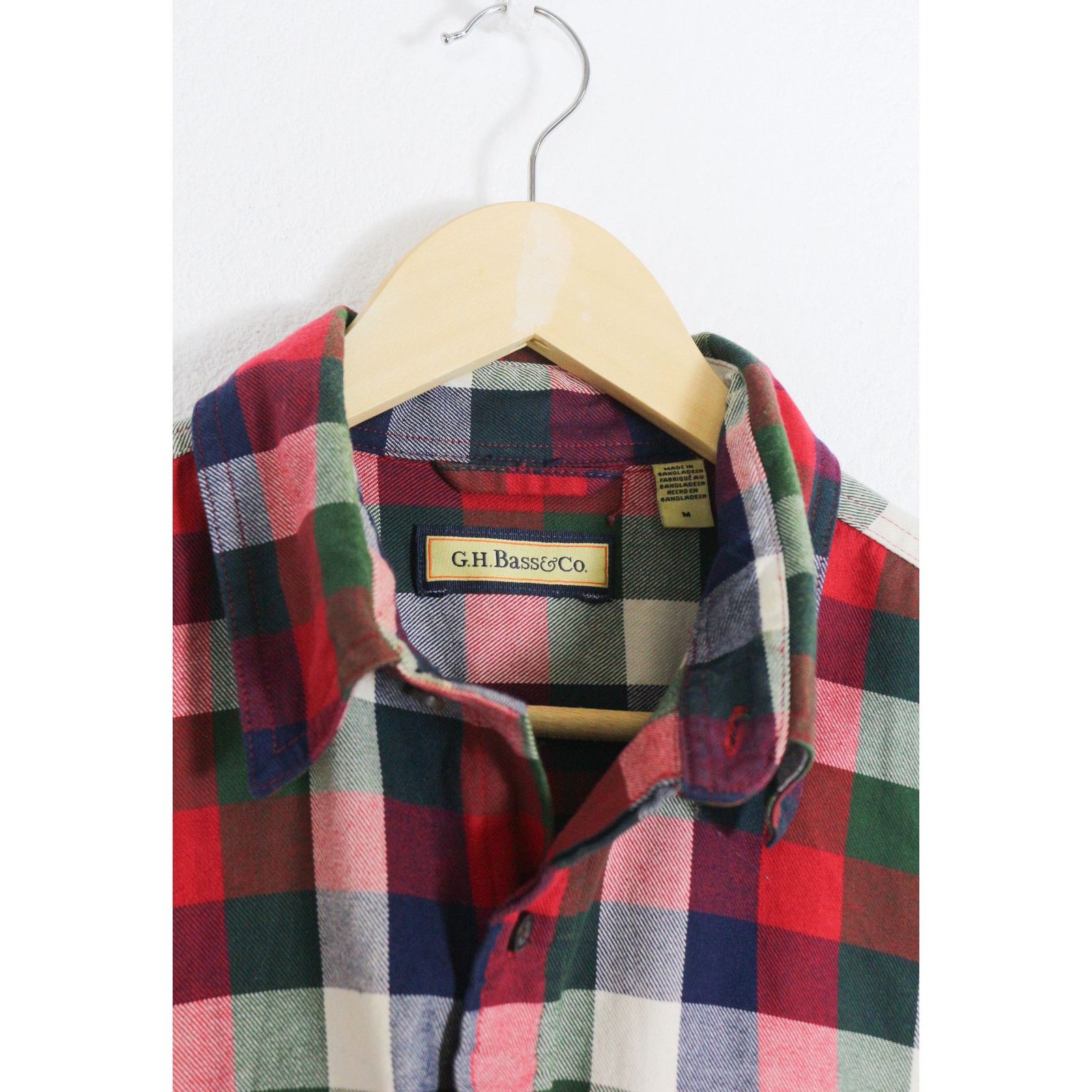 G.H. Bass & Co. G.H. Bass & Co. USA Flannel Buffalo Check Shirt Size US M / EU 48-50 / 2 - 4 Thumbnail