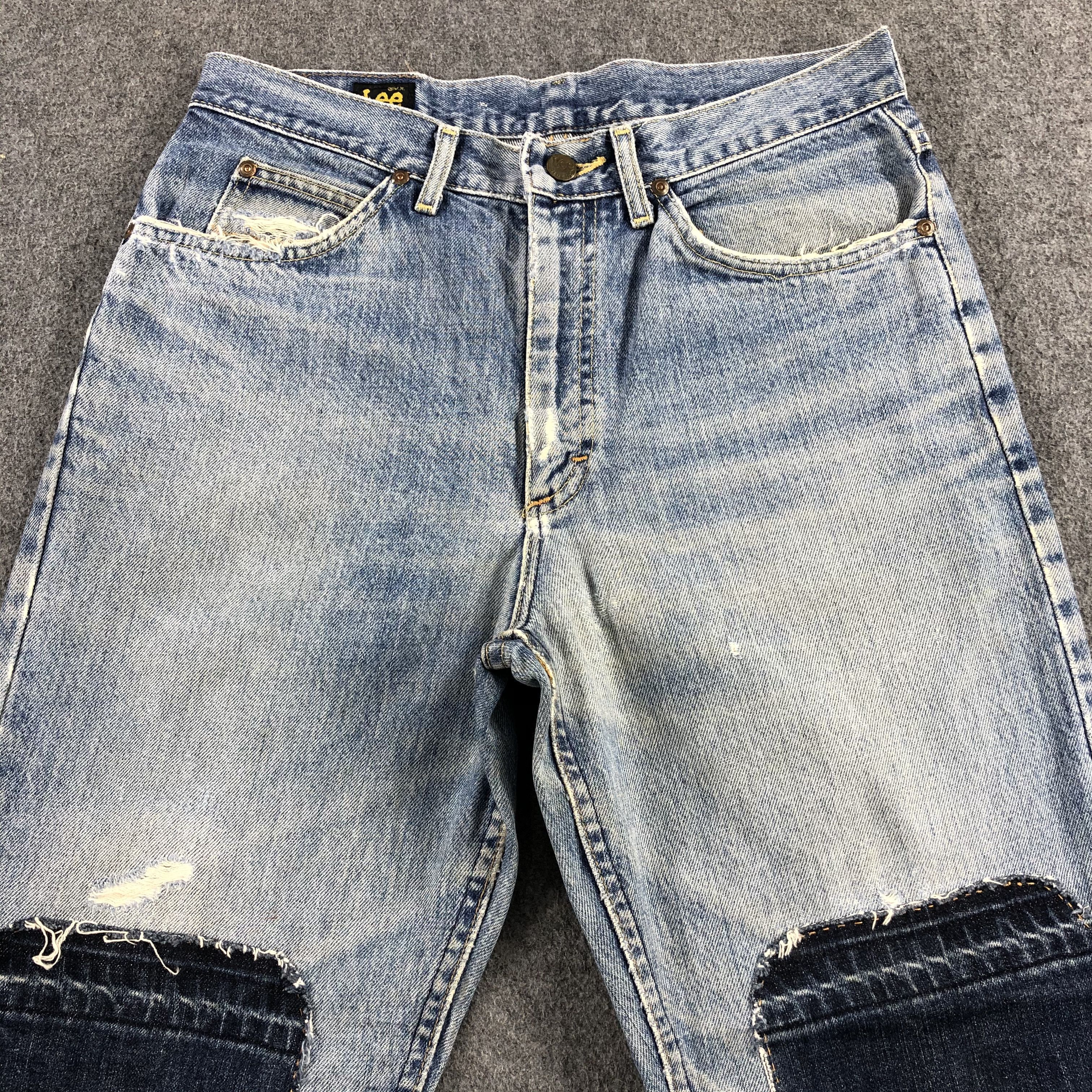 Lee Vintage Blue Wash Lee Jeans-J1847 Size US 32 / EU 48 - 3 Thumbnail