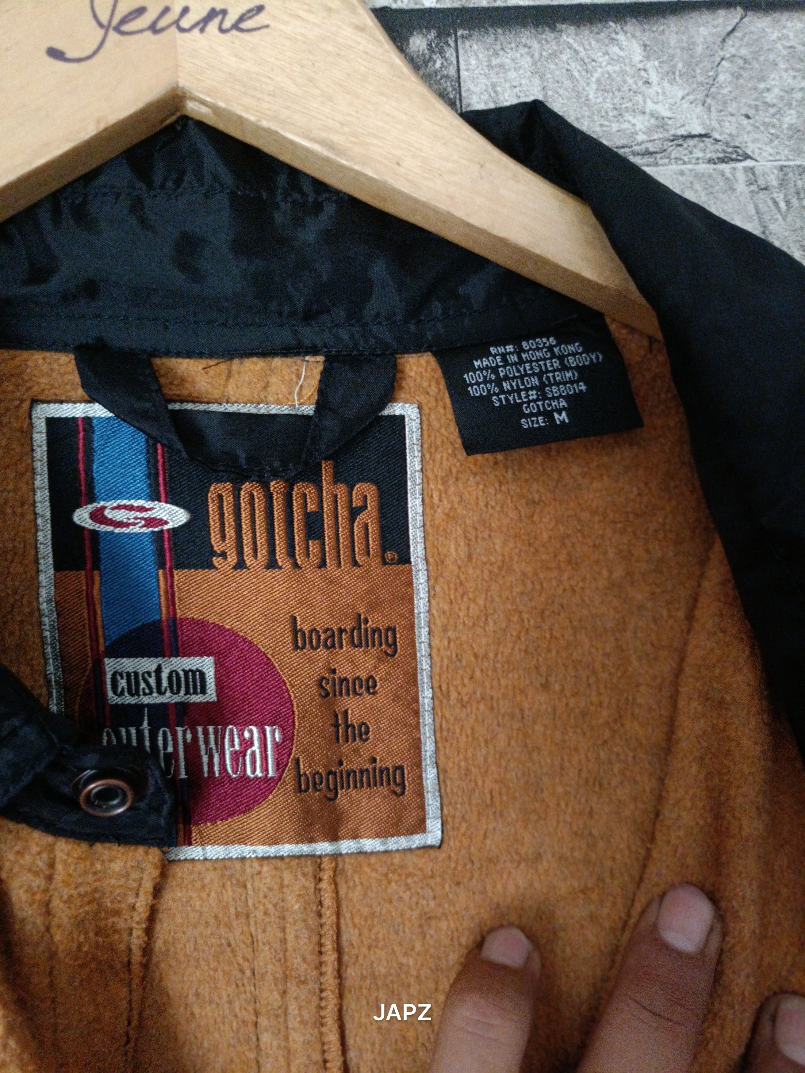 Gotcha Vintage gotcha oversized fleece jacket Size US M / EU 48-50 / 2 - 7 Thumbnail