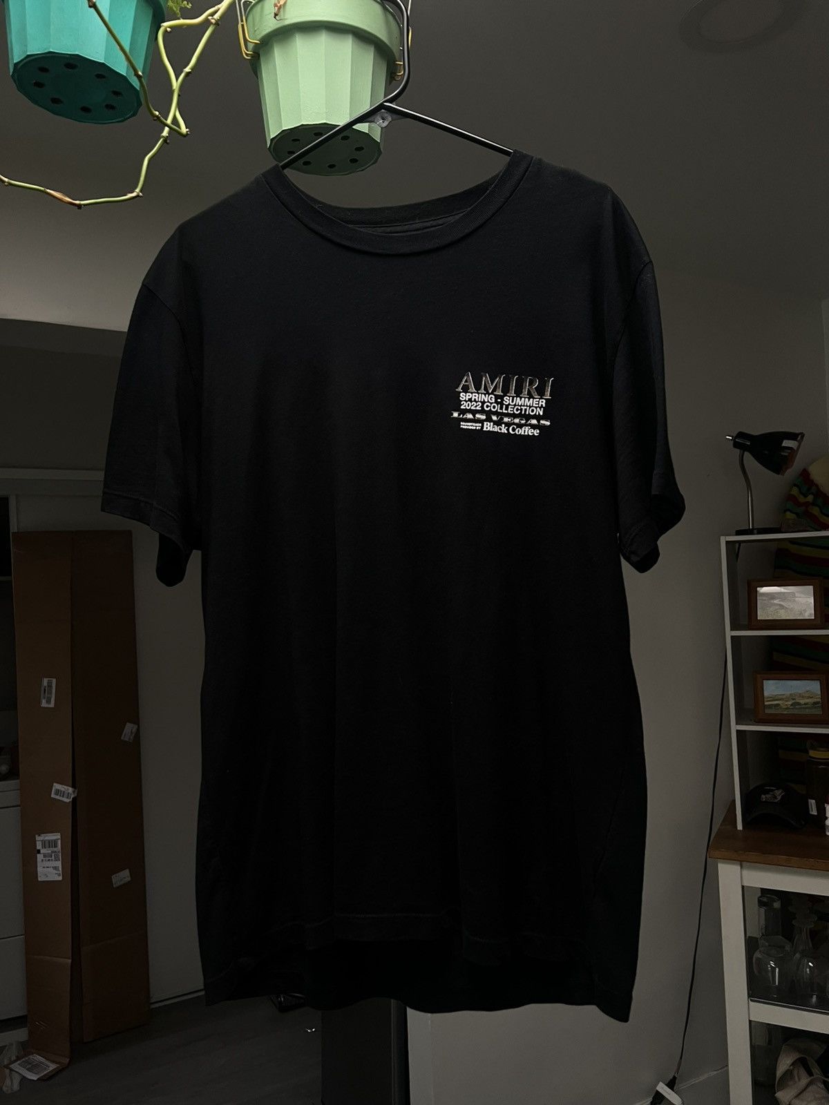 Amiri M - Amiri Vegas SS22 - Black Coffee Size US M / EU 48-50 / 2 - 1 Thumbnail