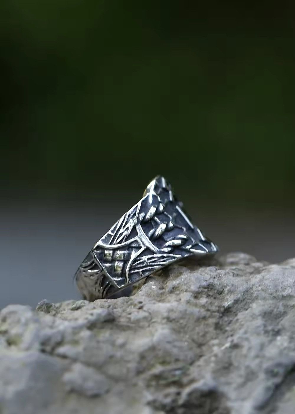 Japanese Brand × Jewelry × Vintage Vintage Viking Amulet Rings Size ONE SIZE - 2 Thumbnail