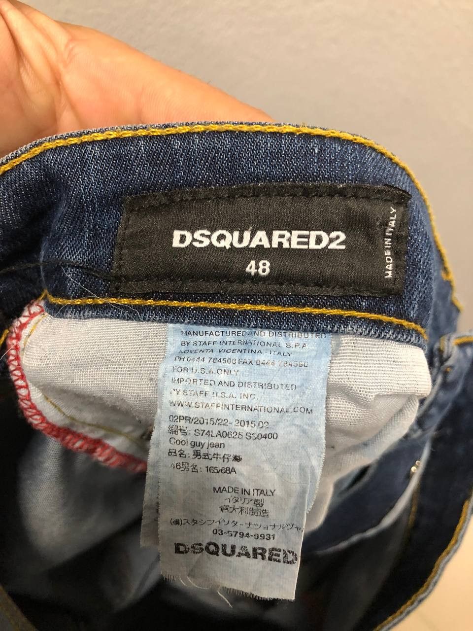 Dsquared2 Dsquared2 mens jeans size 48 / W 32 Size US 32 / EU 48 - 12 Thumbnail