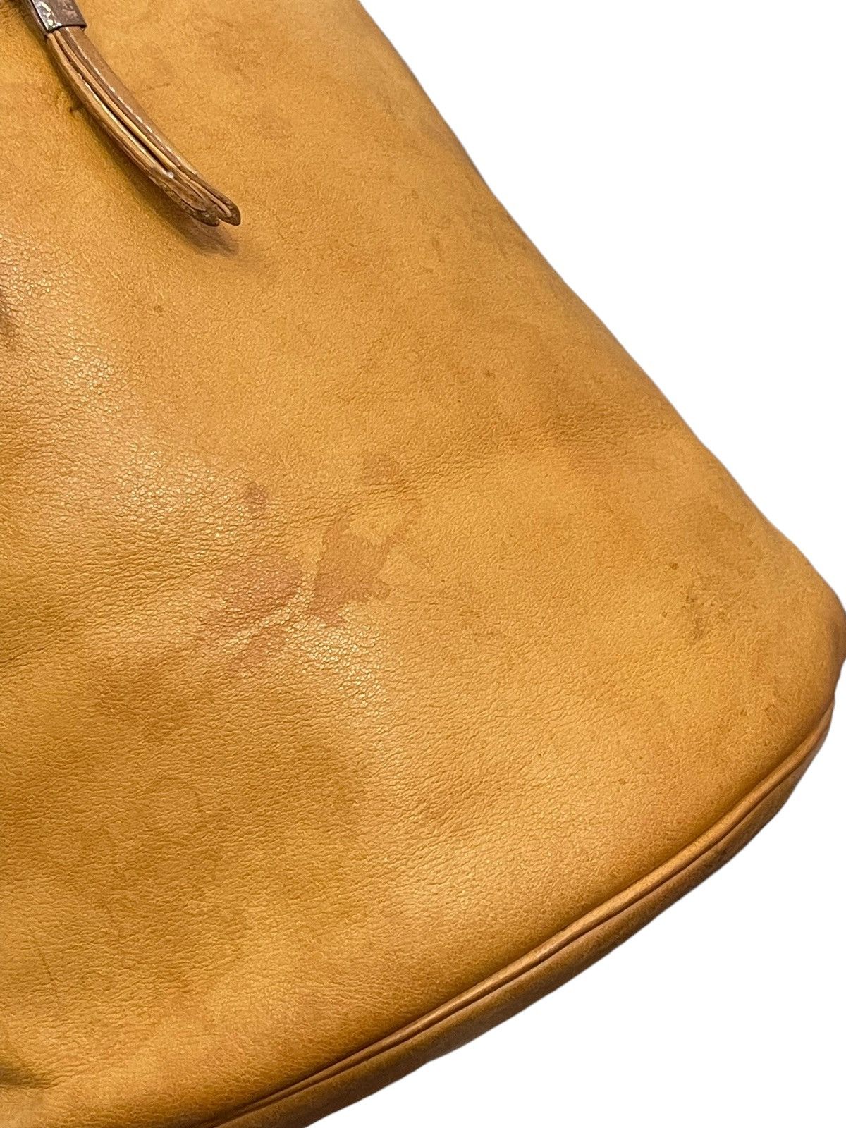 Yohji Yamamoto Full Leather Patina Y’saccs Cross Body Bag 4🟩 Size ONE SIZE - 11 Thumbnail