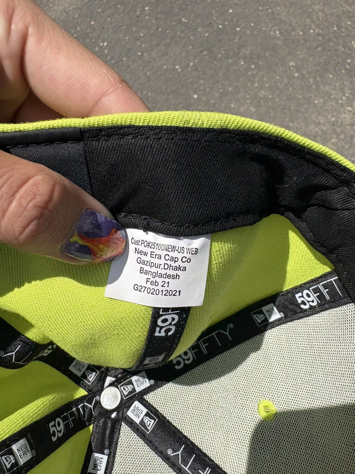 New Era × Supreme Supreme Reverse Box Logo fitted Size 34 - 5 Thumbnail