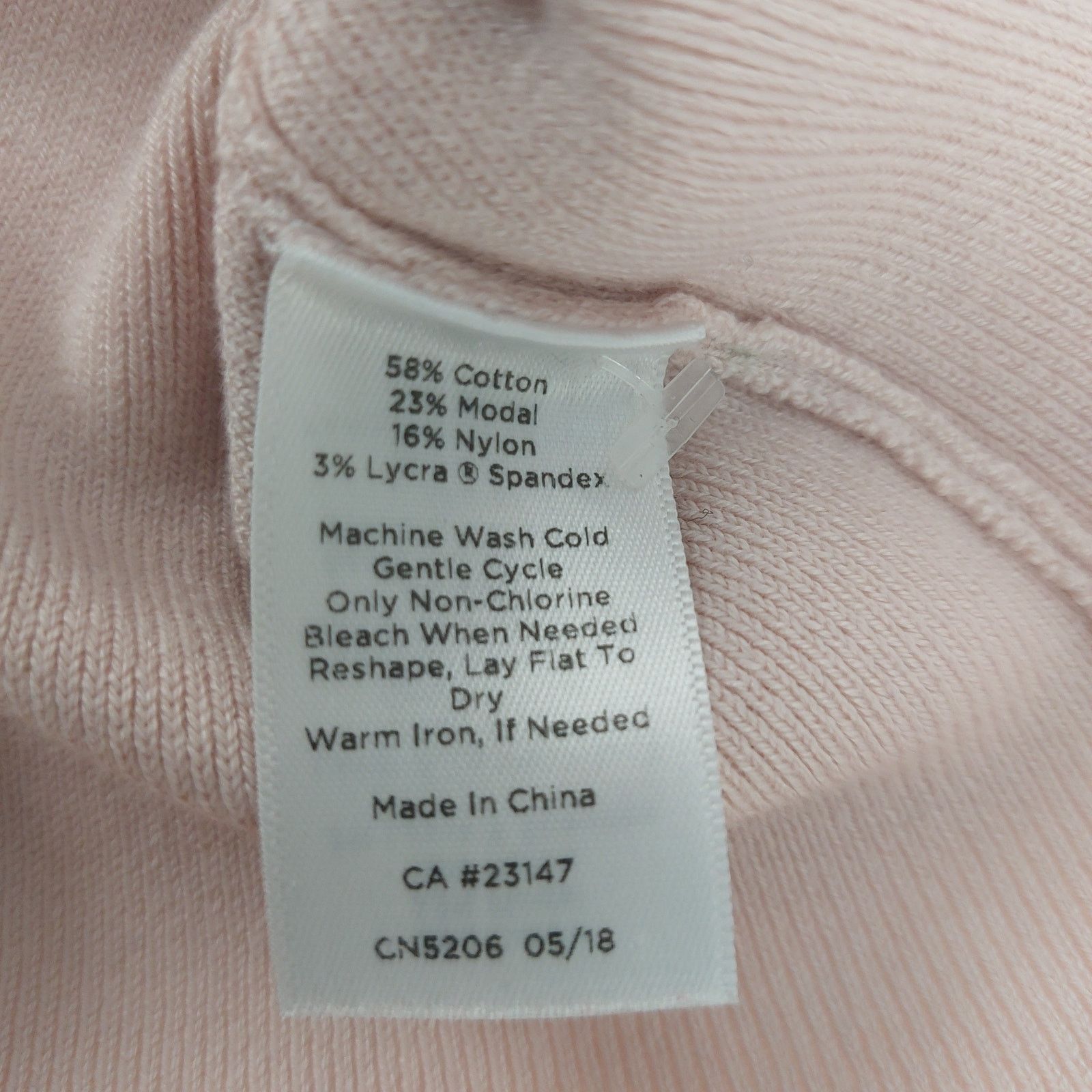 Other Talbots Pink Sweater Pullover Scalloped Shirt Top Pink Sz XS Size XS / US 0-2 / IT 36-38 - 4 Thumbnail