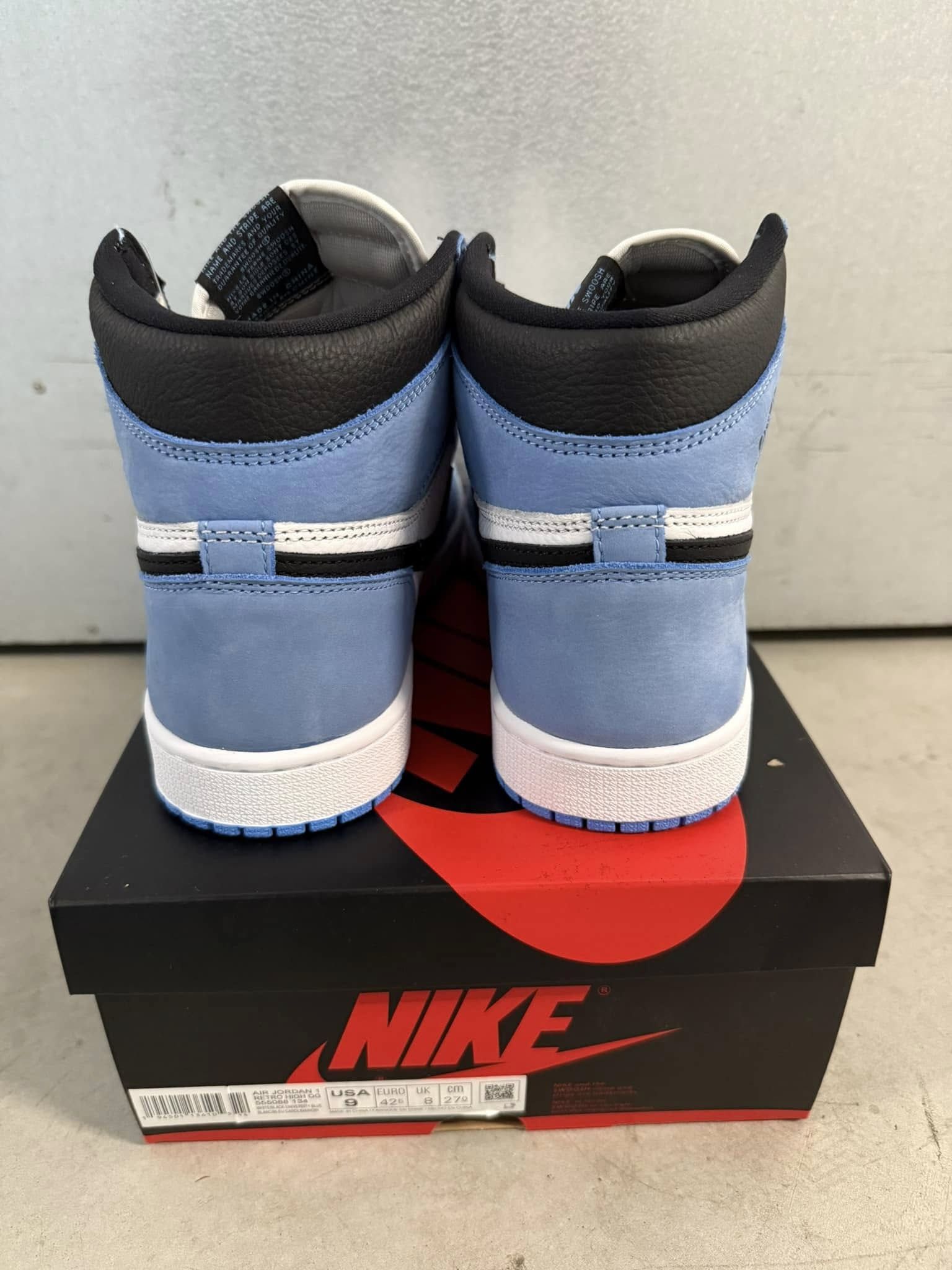 Nike Air Jordan 1 University Blue 2021 US9 Size US 9 / EU 42 - 2 Thumbnail