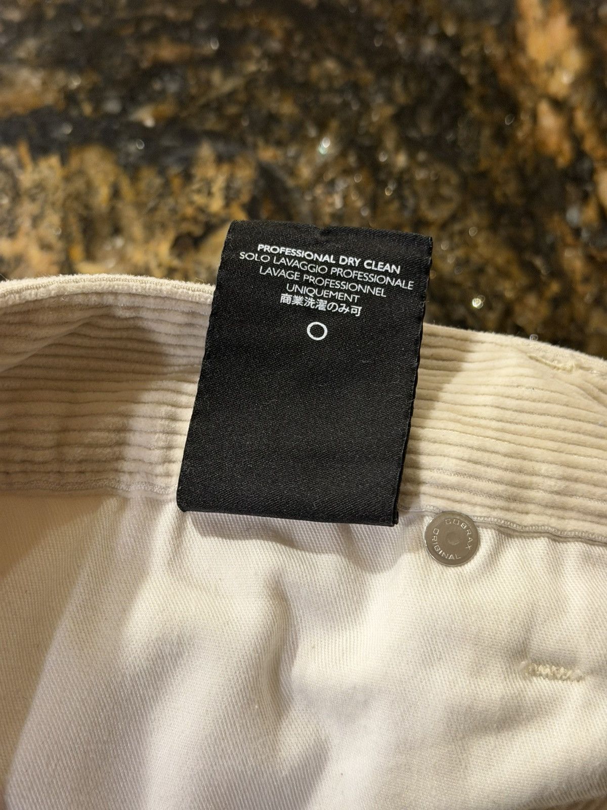 Cout de la Liberte Coût De La Liberté Jimmy-Star Studs Cord Flare Ivory Pants Size US 34 / EU 50 - 14 Thumbnail