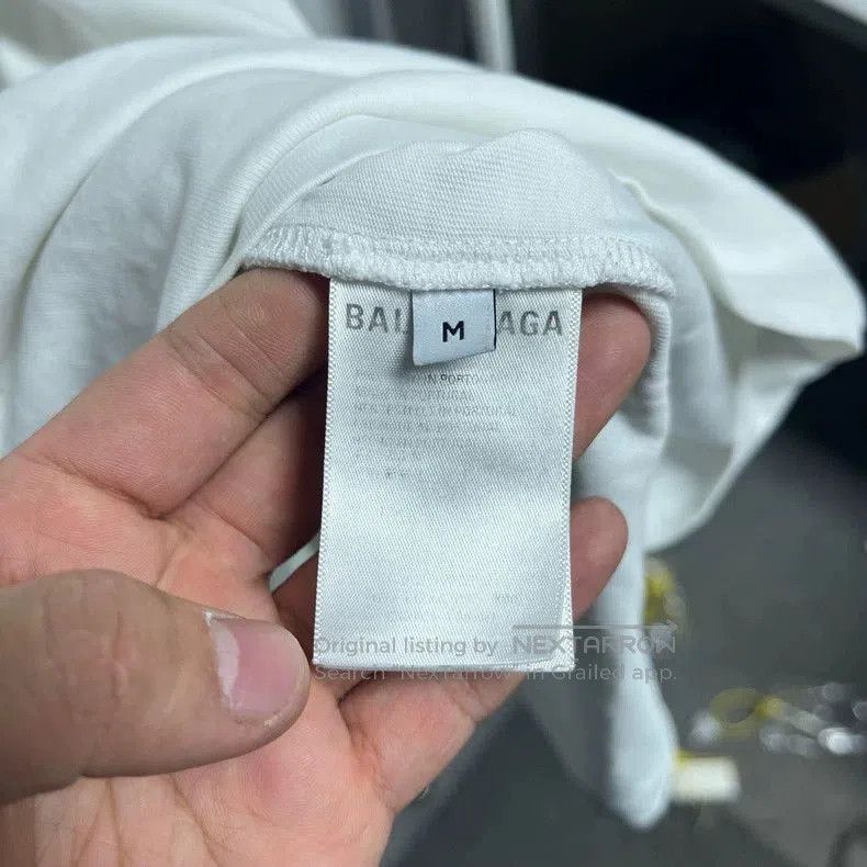 Balenciaga Balenciaga Back Logo Short Sleeve Tee. Size US M / EU 48-50 / 2 - 4 Thumbnail