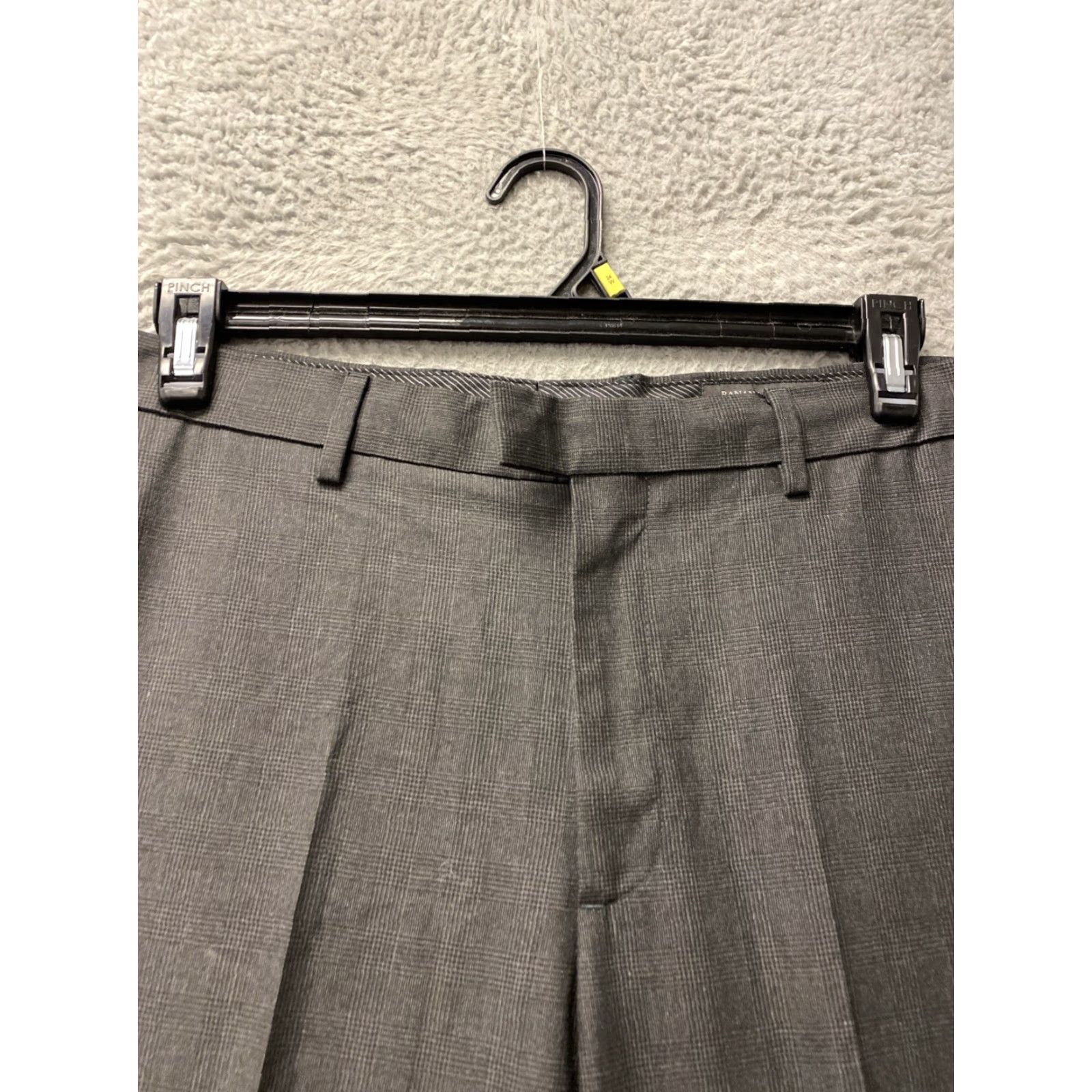 Banana Republic Banana Republic Dress Pants Mens 34x34 Gray Glenn Plaid /0345 Slim Fit Chino Straight Leg Casual Spring Summer Size US 34 / EU 50 - 2 Thumbnail