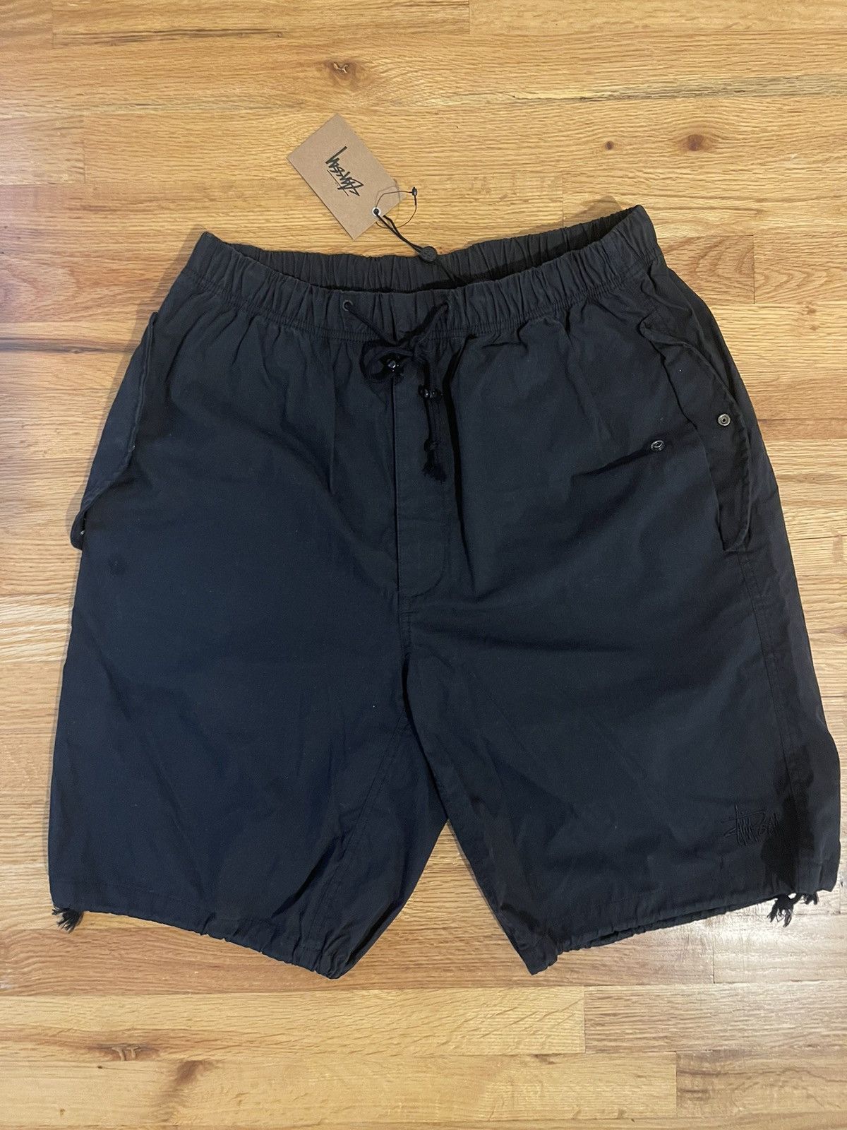 Stussy Stüssy Men's Big Ol Over Shorts Nyco - (Black) New With