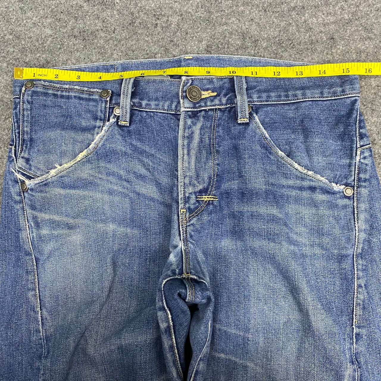 Japanese Brand 💥Best Offer💥Vintage 90s Levis Engineered Distressed Denim Size US 32 / EU 48 - 4 Thumbnail