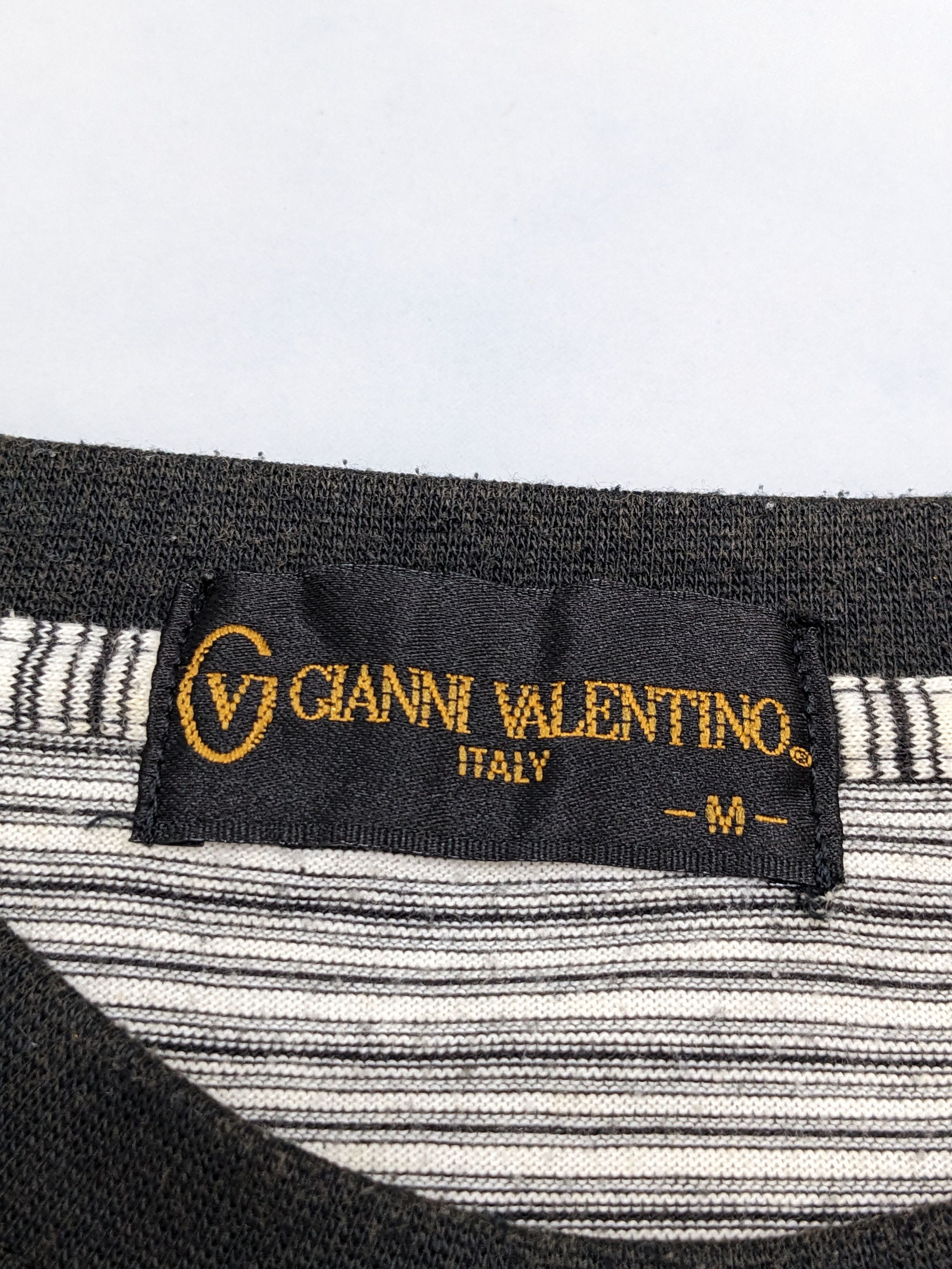 Gianni Valentino GIANNI VALENTINO SINGLE POCKET STRIPED TSHIRT Size US M / EU 48-50 / 2 - 10 Thumbnail