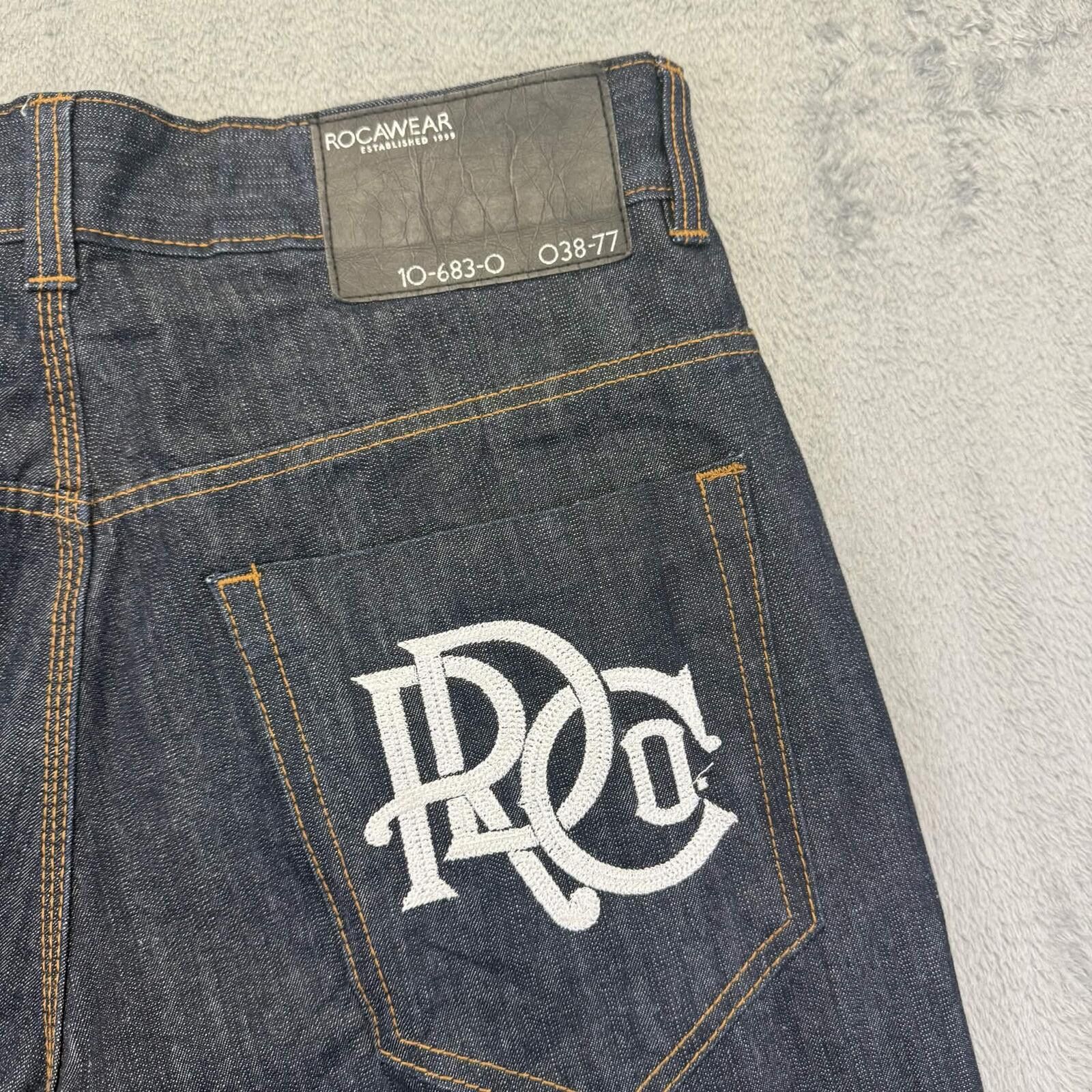 Rocawear Rocawear Men's Vintage Relaxed Fit Denim Jeans Size US 36 / EU 52 - 6 Thumbnail