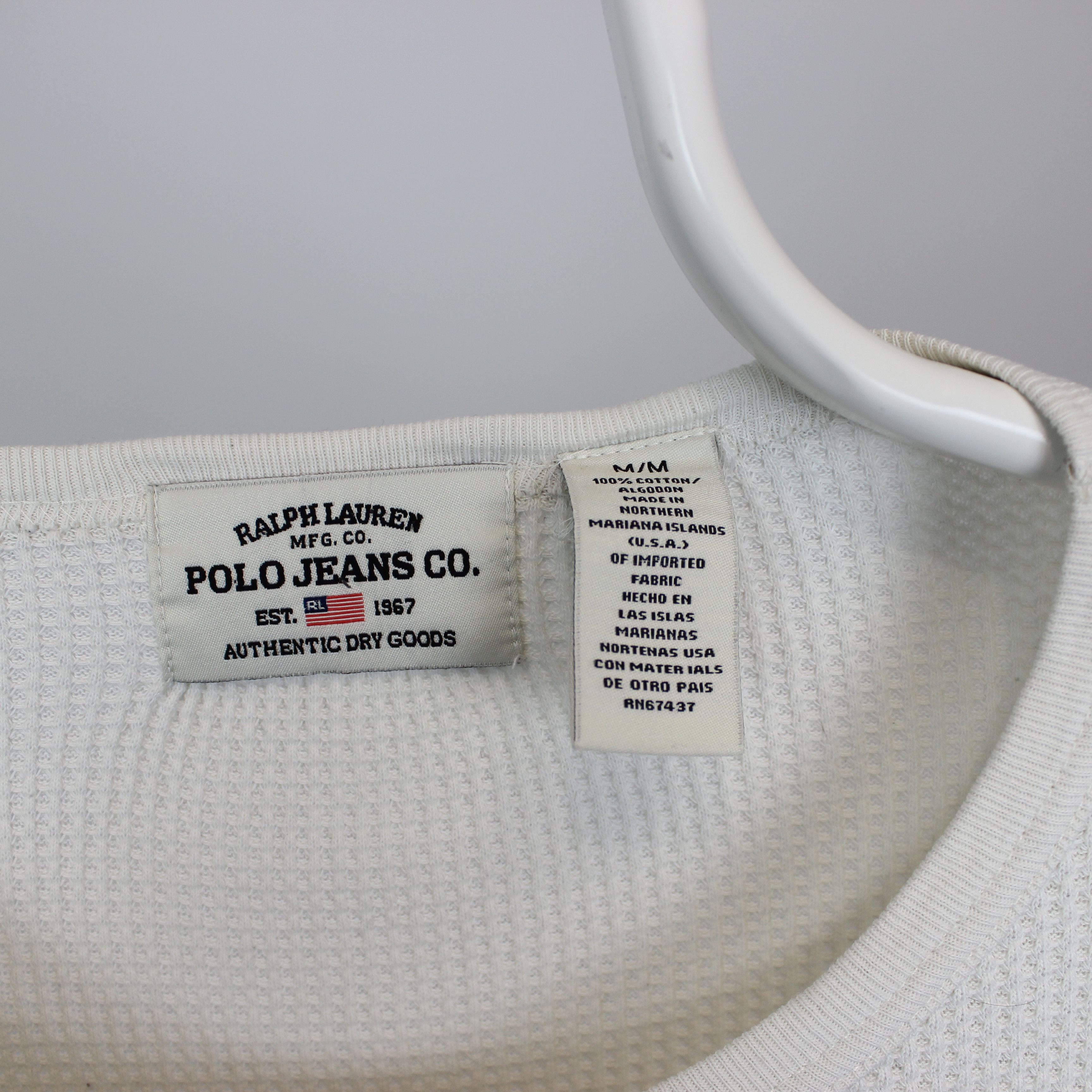 Polo Ralph Lauren Polo Jeans Co Ralph Lauren long sleeve M cotton USA Size US L / EU 52-54 / 3 - 3 Thumbnail