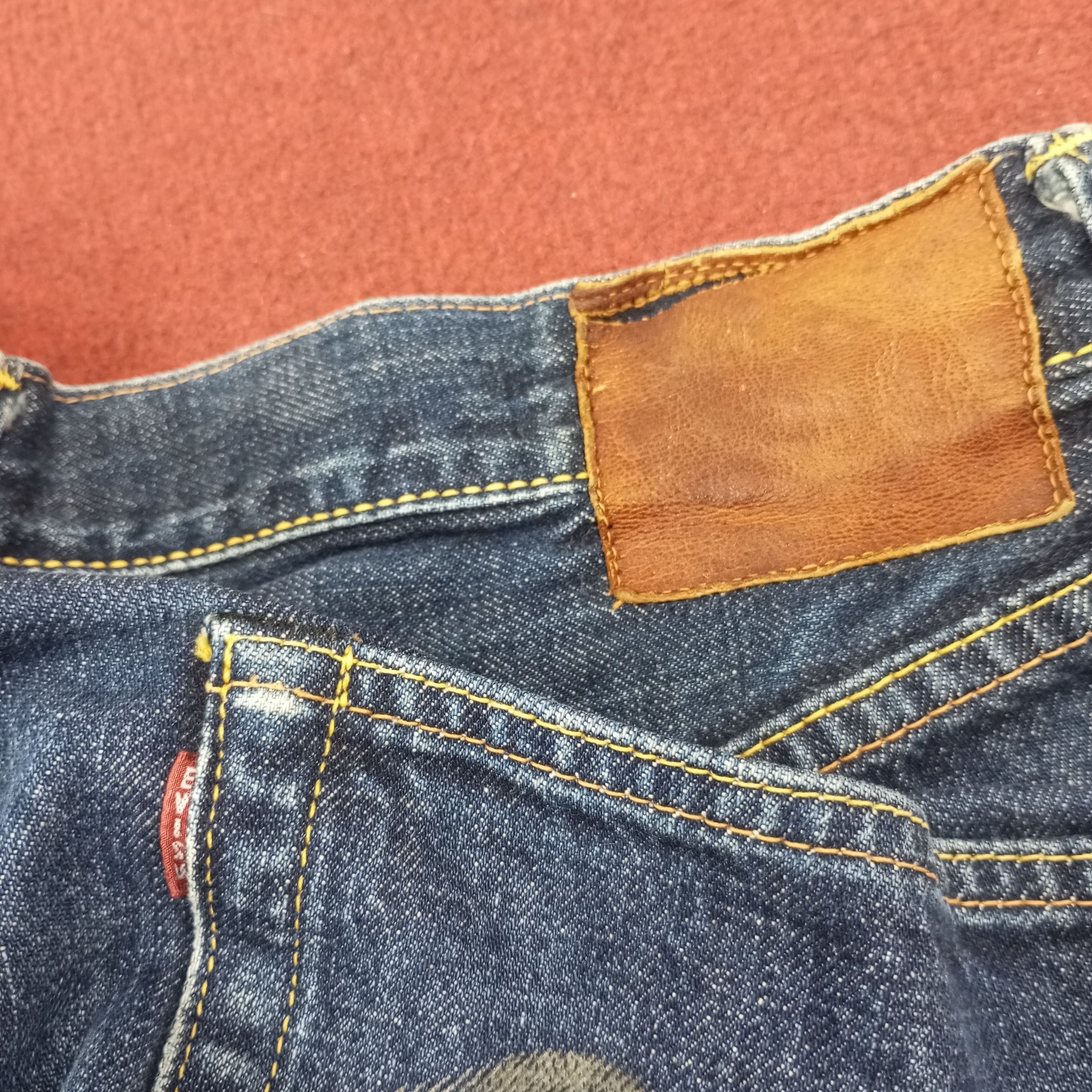 Evisu × Japanese Brand × Vintage Evisu Japanese Brand Fashion Style Custom Daicock Jeans Size US 31 - 15 Thumbnail