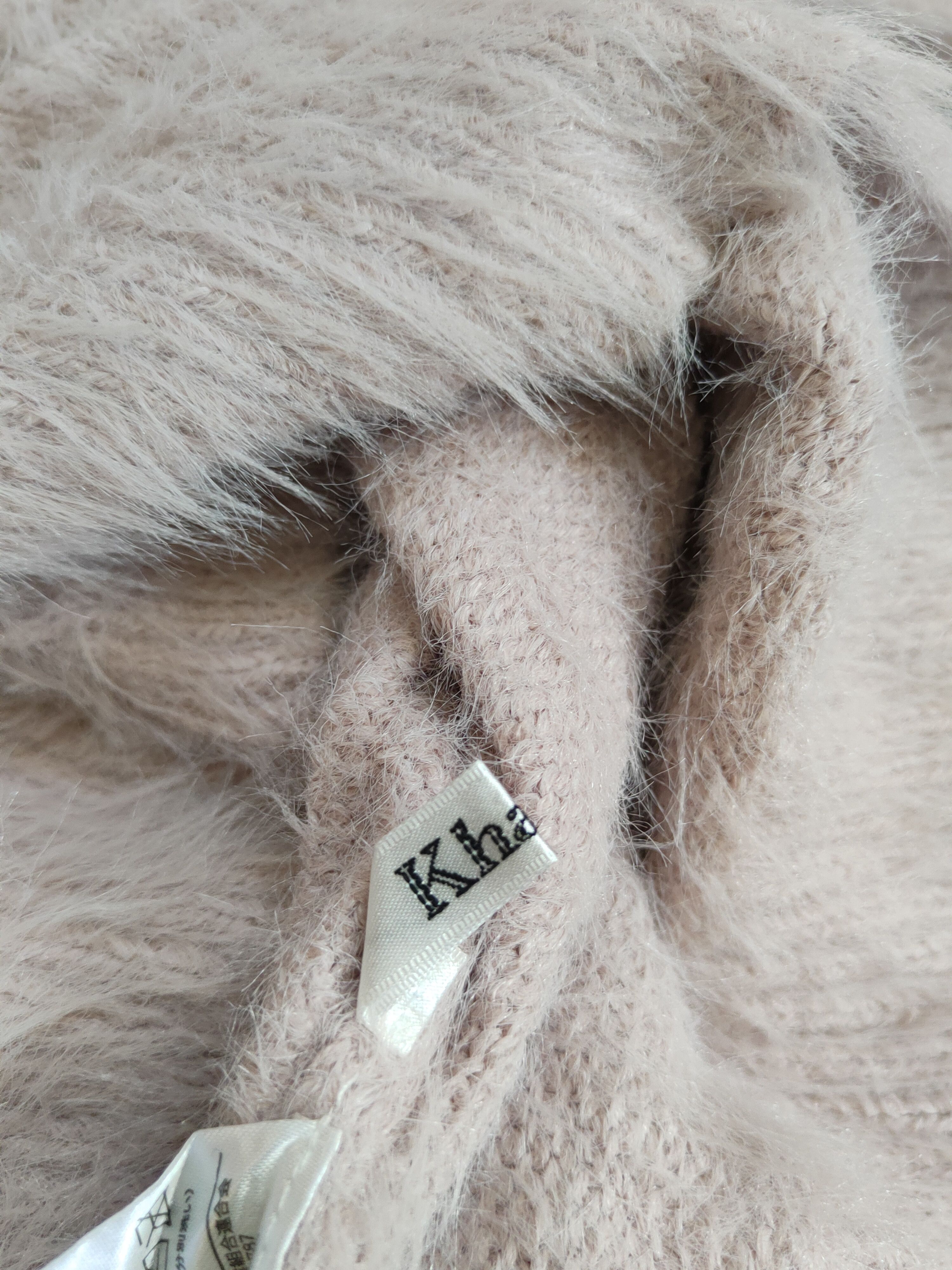 Homespun Knitwear × Japanese Brand Khalita Pink Shag Shaggy Fur Mohair Knitwear #S2075 Size S / US 4 / IT 40 - 13 Thumbnail