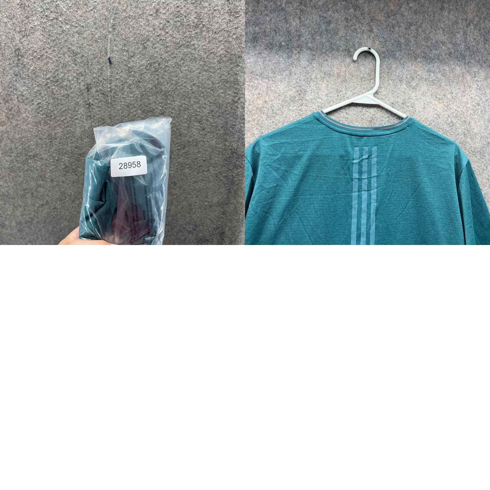 Adidas Adidas Shirt Men XL Teal Blue Athletic Climalite Crewneck Training Jersey Soccer Size US XL / EU 56 / 4 - 9 Thumbnail
