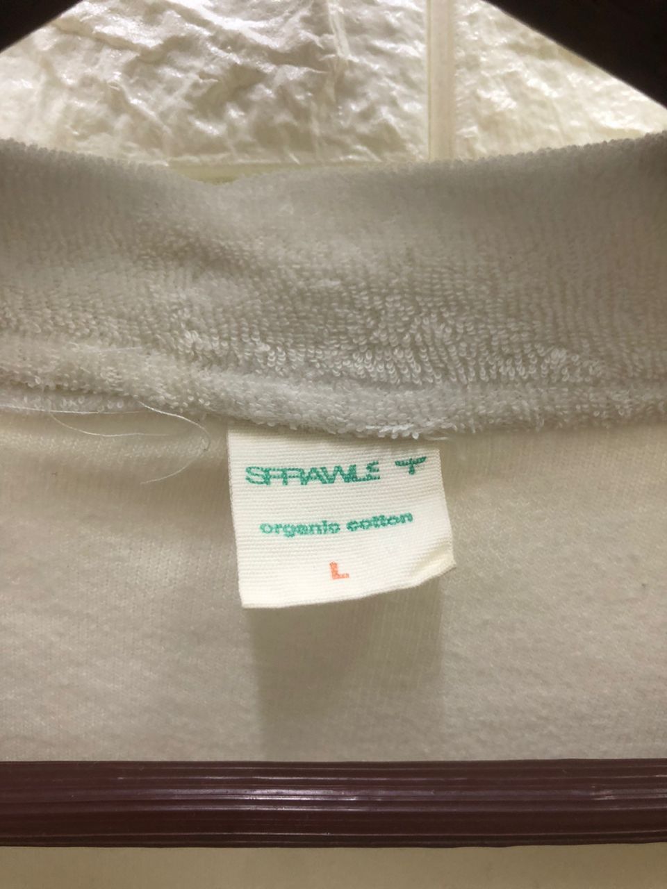 Vintage vintage SPRAWLS 100% organic cotton global organic textile Size US L / EU 52-54 / 3 - 10 Thumbnail
