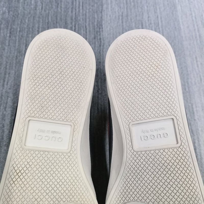 Gucci Gucci Falacer Casual Sneakers in White, Black, Red Size US 10.5 / EU 43-44 - 3 Thumbnail