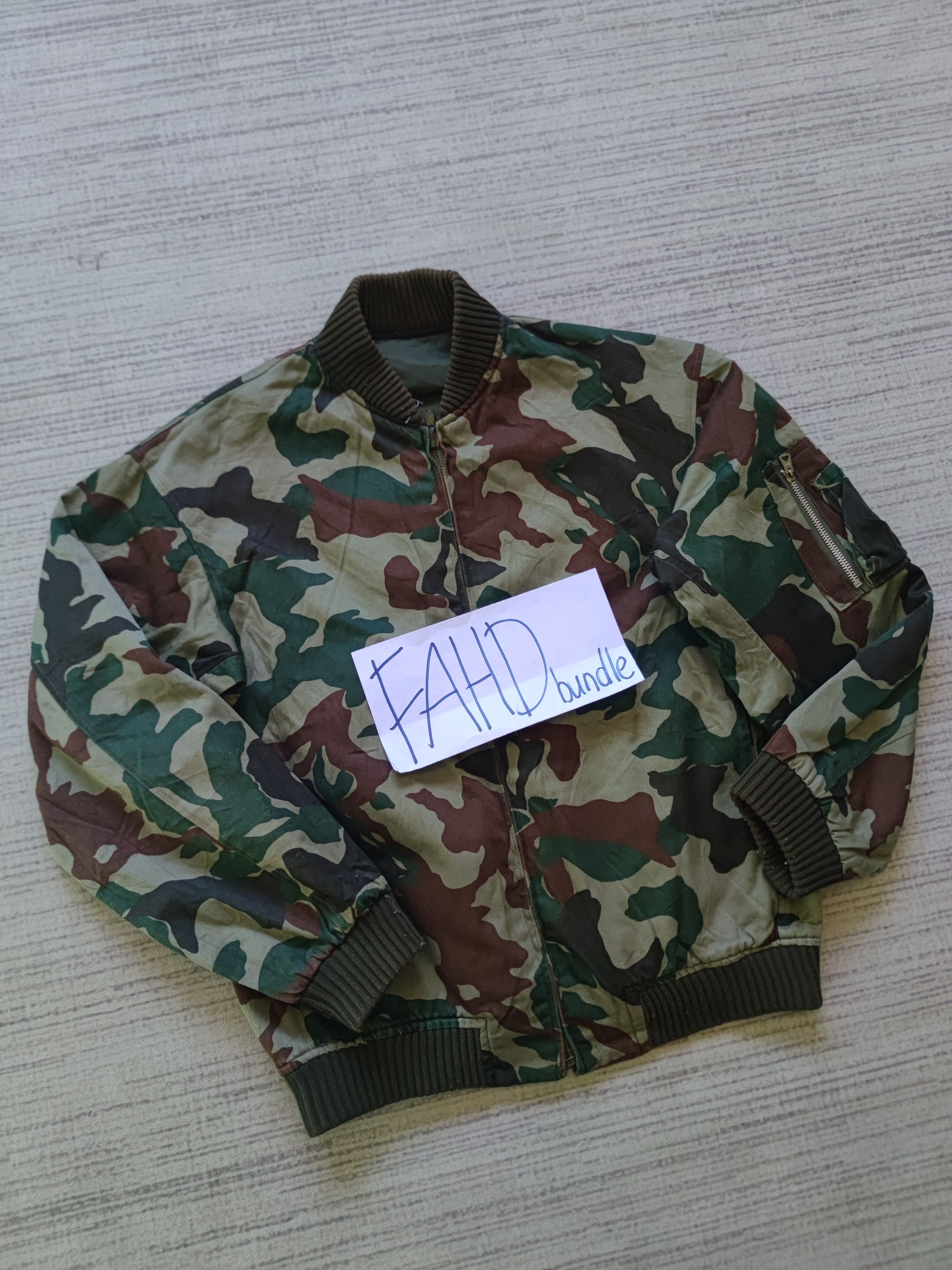 Vintage Vintage 70's JASDF MA-1 Flight Jacket Size US M / EU 48-50 / 2 - 10 Thumbnail