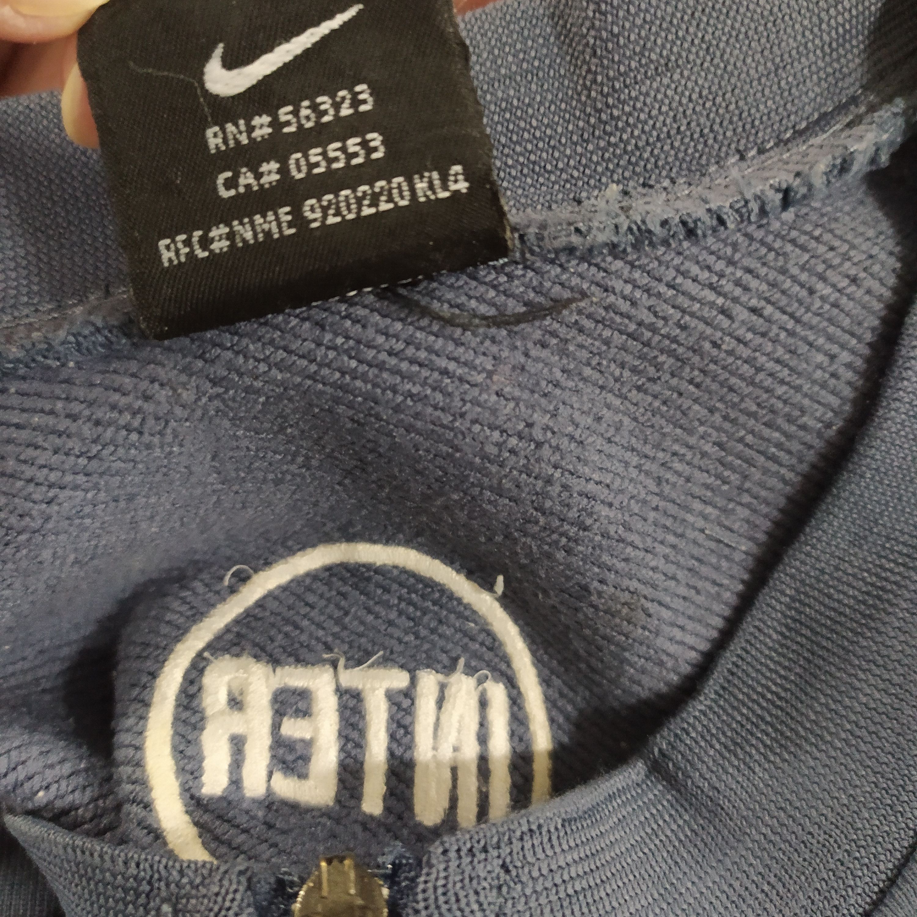 Nike Vintage Y2K Nike Inter Milan Soccer Training Top Jacket Size US M / EU 48-50 / 2 - 8 Thumbnail