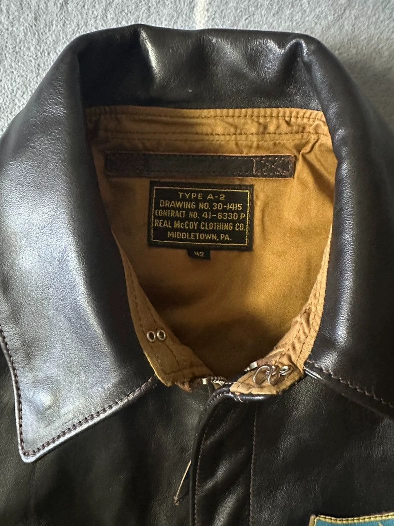 The Real McCoy's The Real McCoys Size42 A-2 FLYING Tiger Flight Jacket Class Size US M / EU 48-50 / 2 - 3 Thumbnail