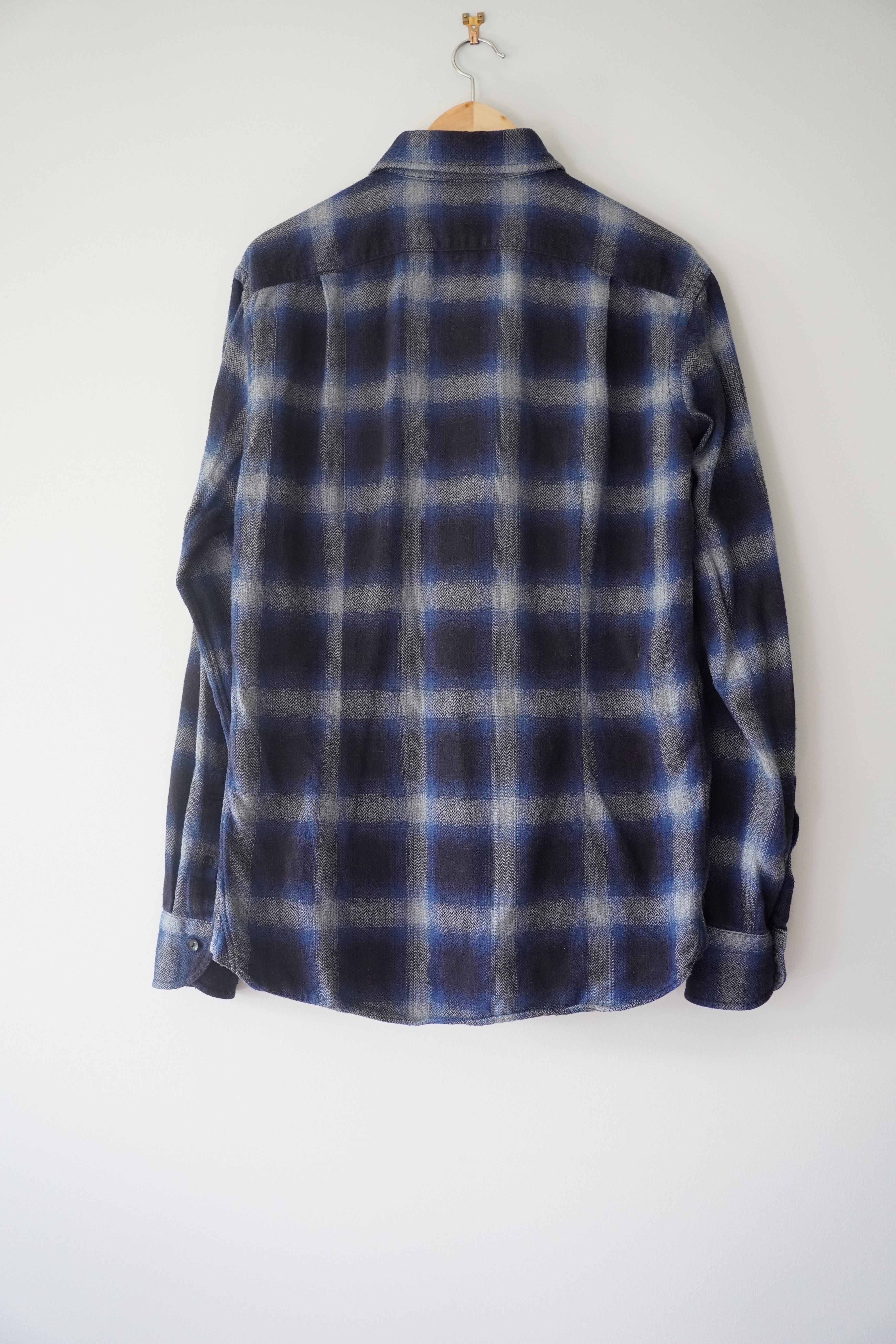 Kolor Blue check long-sleeve button-up shirt Size US L / EU 52-54 / 3 - 2 Thumbnail