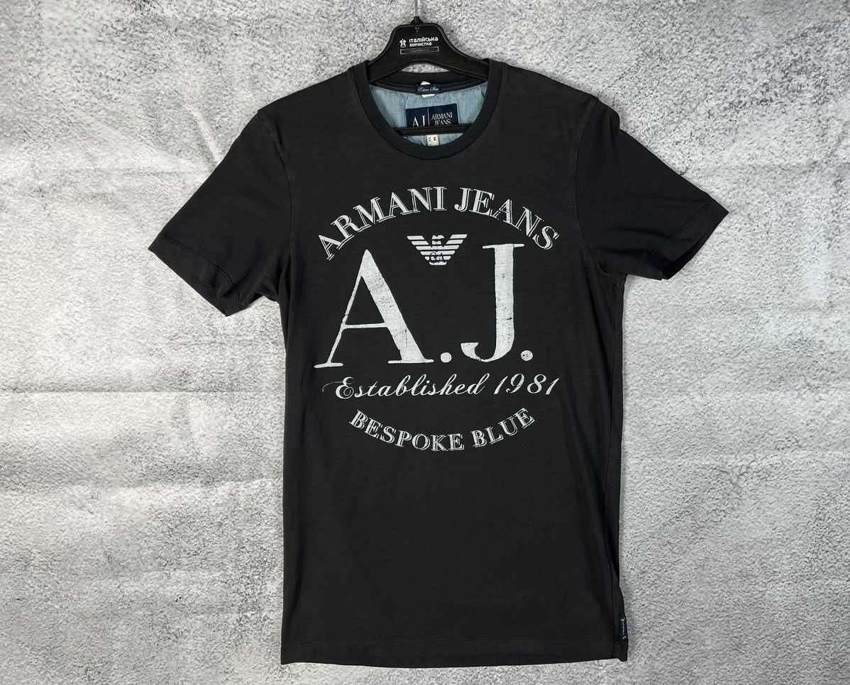 Armani Armani jeans big logo T-shirt Size US M / EU 48-50 / 2 - 2 Thumbnail