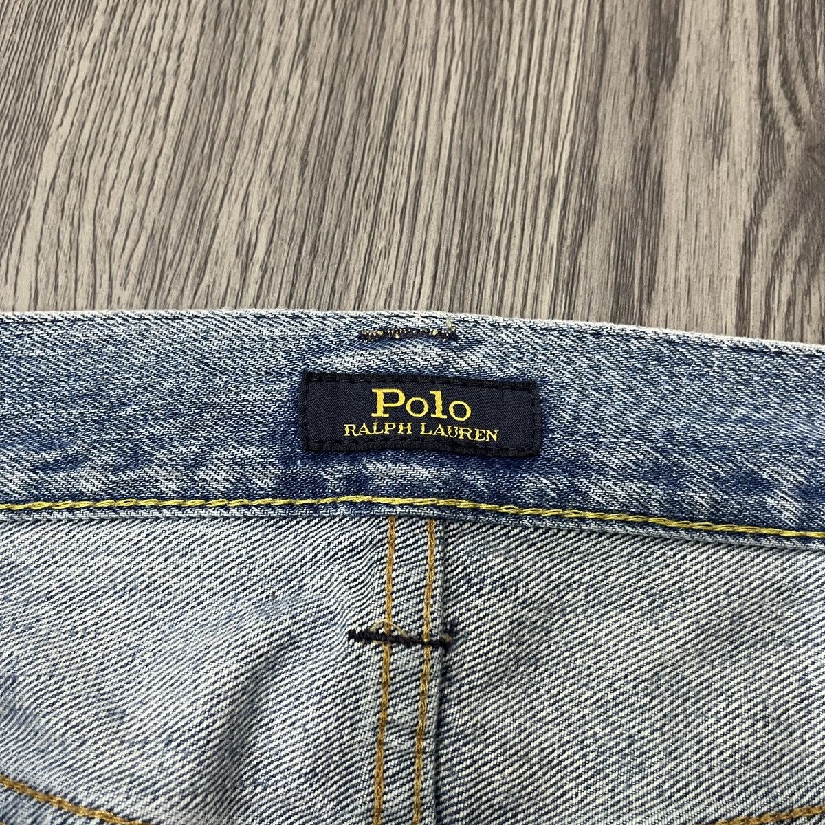 Polo Ralph Lauren Polo Ralph Lauren Distressed Denim Blue Sky ifsix Lgb Style Size US 36 / EU 52 - 19 Thumbnail