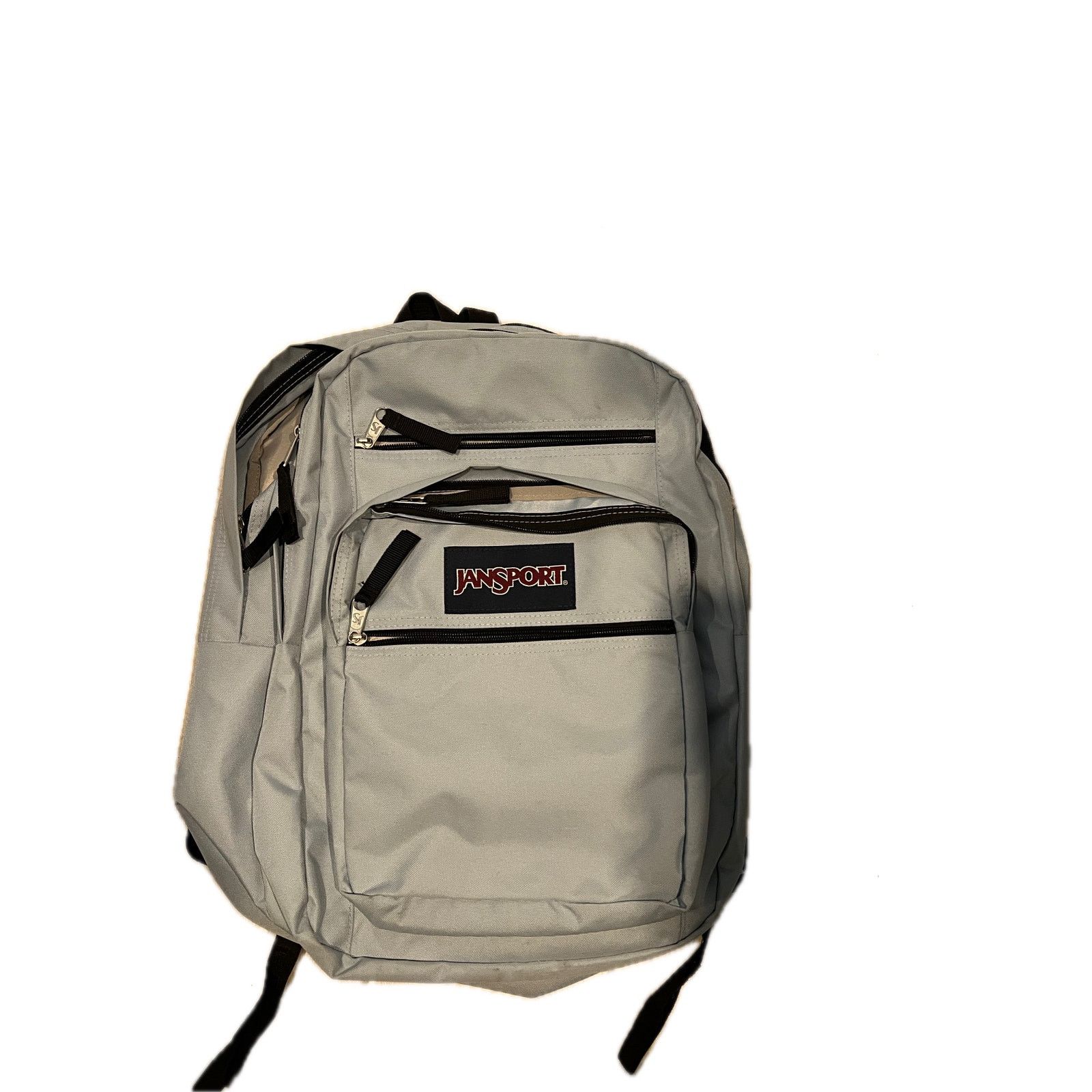 Jansport JanSport Big Student 3 Section Gray Backpack Size 30 - 1 Thumbnail