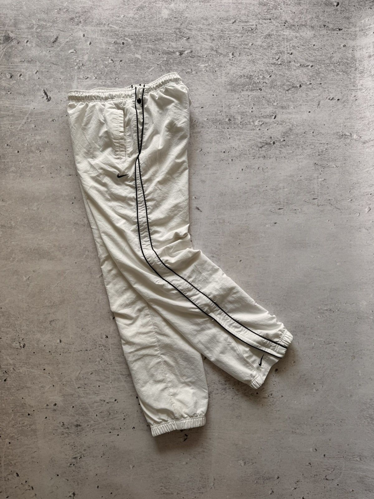 Nike × Vintage NIKE VINTAGE BASIC LOGO OVERSIZE BAGGY PANTS Size US 32 / EU 48 - 1 Thumbnail