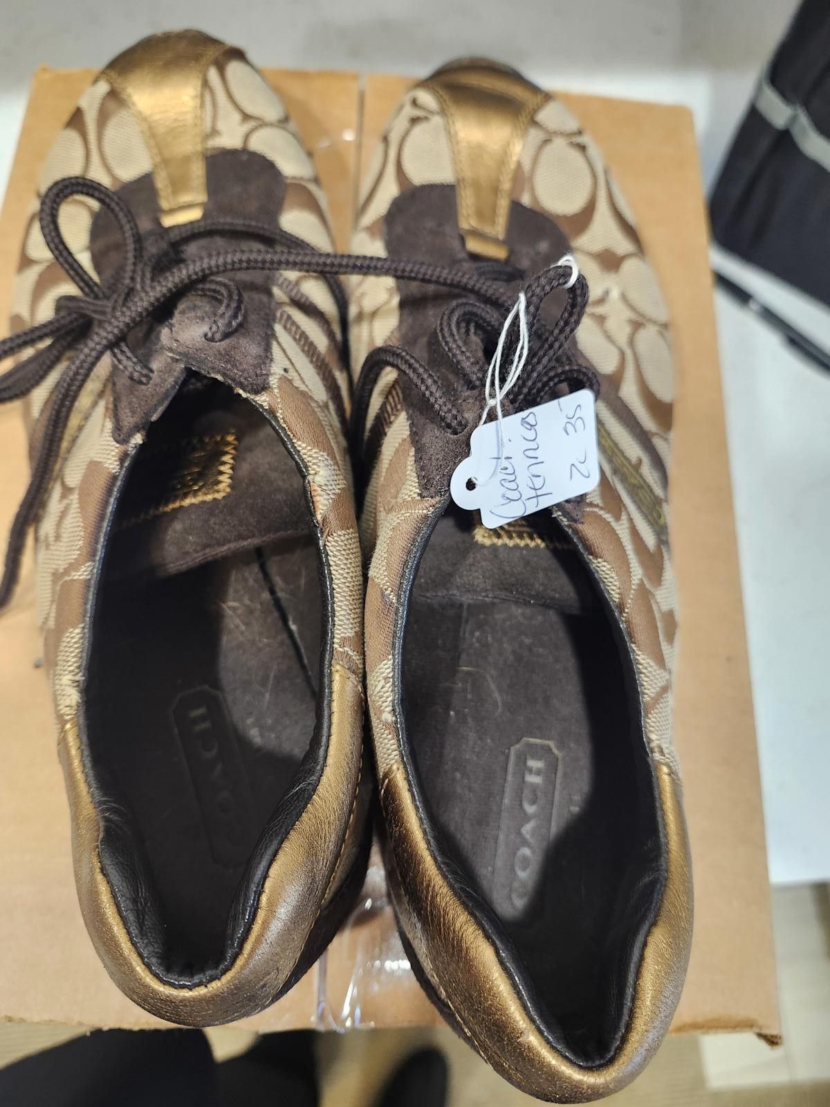 Designer Coach tennis shoes Size US 10 / IT 40 - 1 Thumbnail