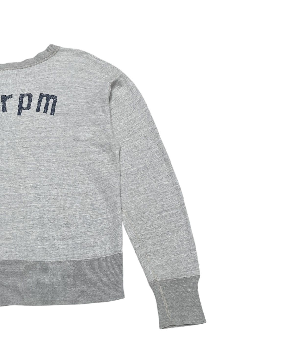 45rpm × Japanese Brand Rare Vintage Japanese Brand 45rpm Big Logo Sweatshirt 1990s Size US M / EU 48-50 / 2 - 6 Thumbnail