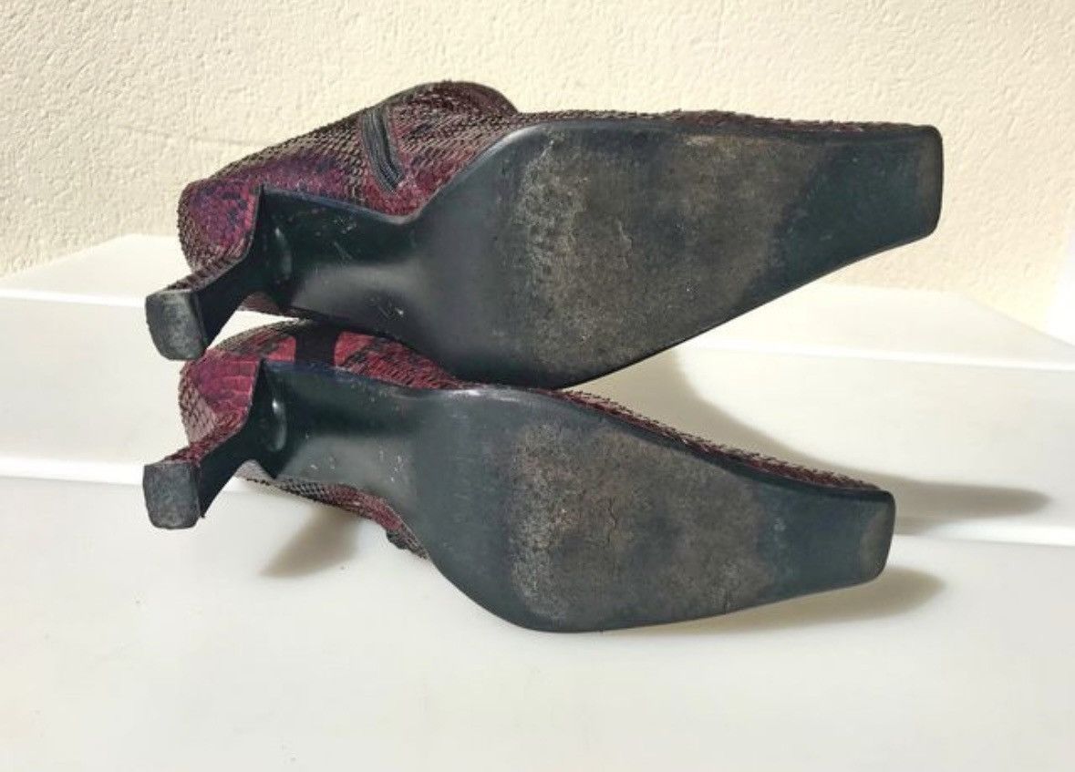 Other Pura Lopez snake skin leather boots 41 Size US 10 / IT 40 - 8 Thumbnail
