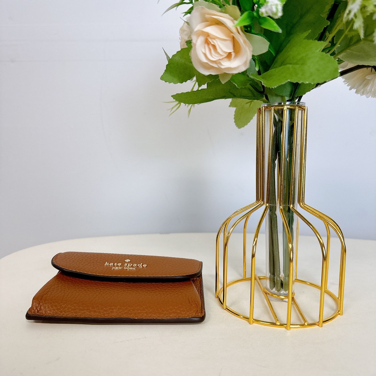 Kate Spade Kate Spade KA574 Dumpling Pebbled Leather Small IN Brown Size ONE SIZE - 4 Thumbnail