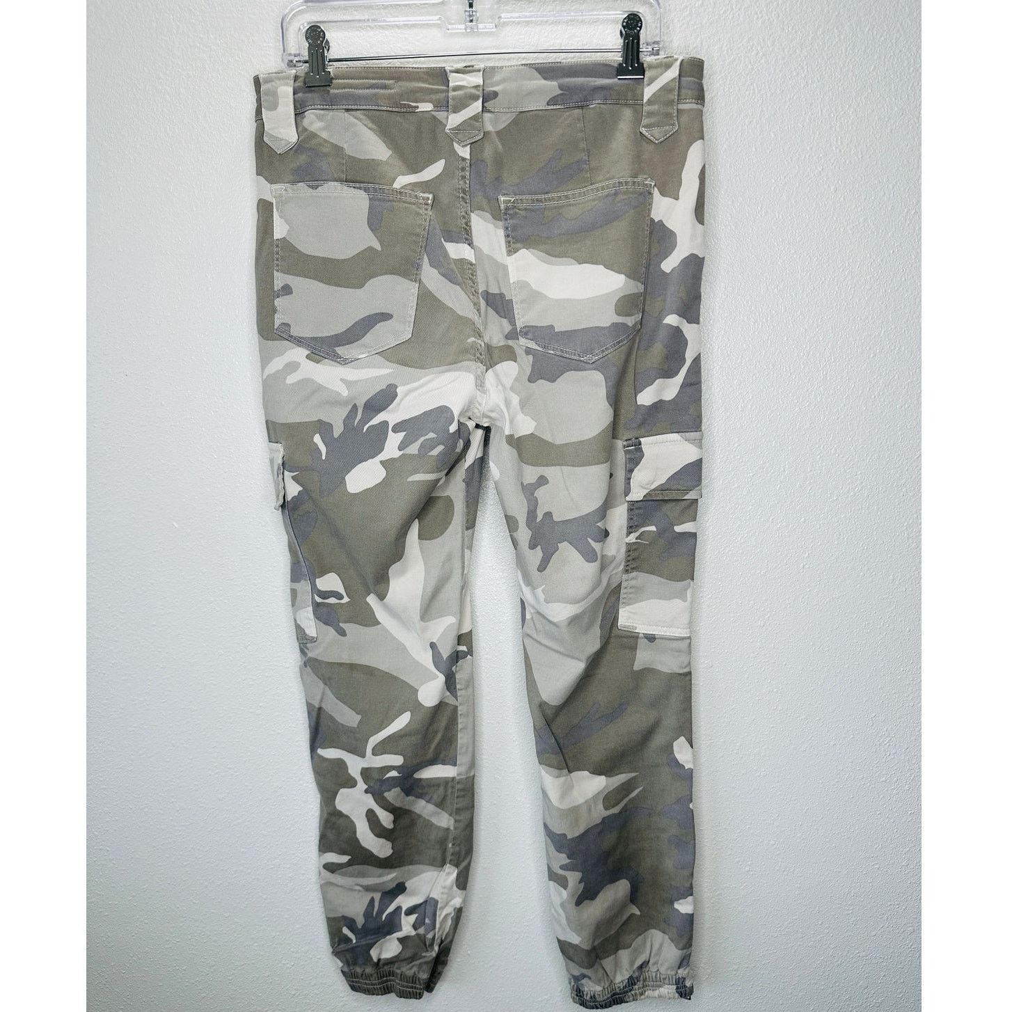 Allsaints Allsaints Tan & Green Camo Nola Cargo Zip Ankle Trouser 29 Size 29" - 8 Thumbnail