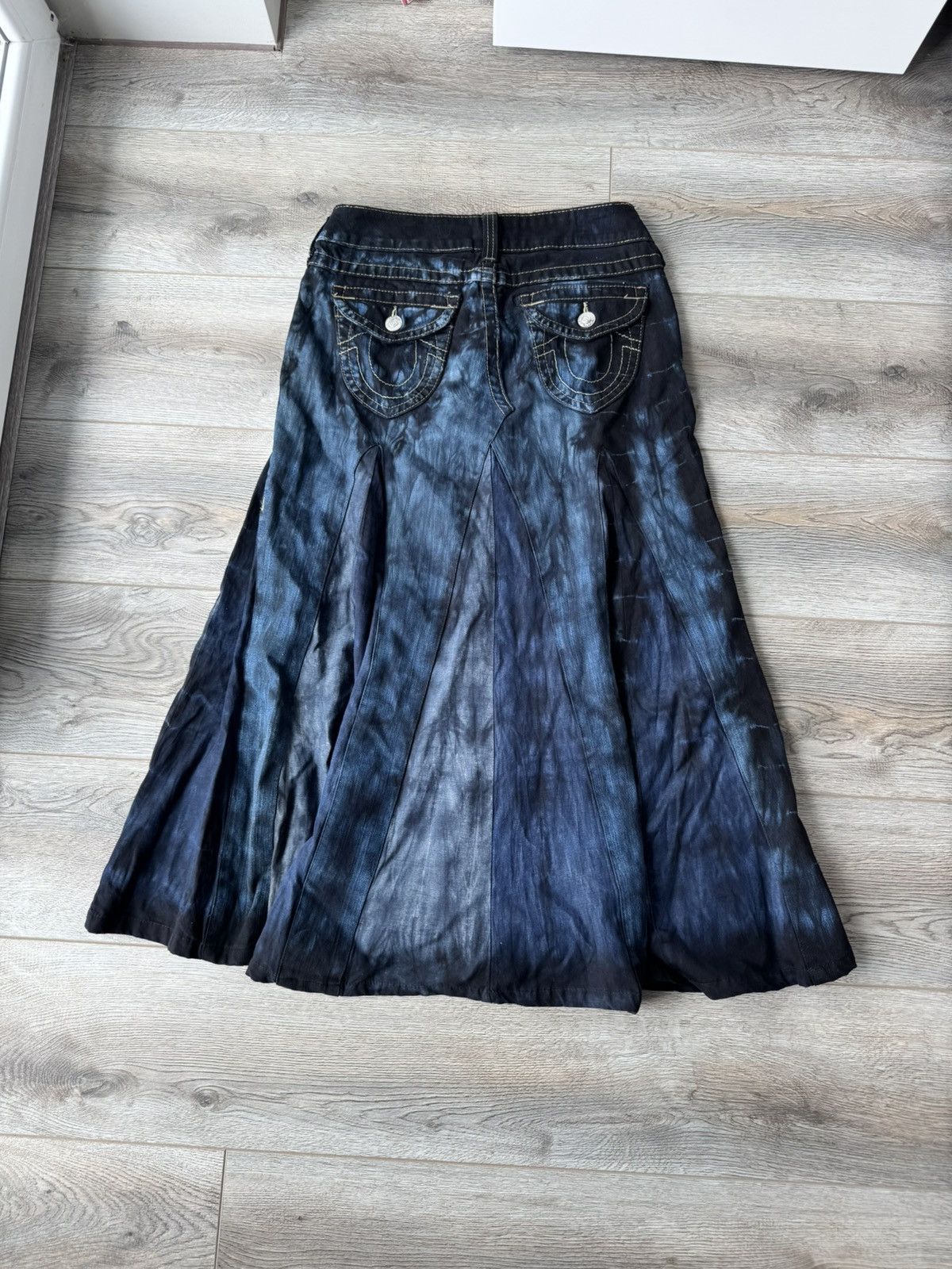 True Religion Vintage True Religion Rework Custom Maxi Skirt Size 30" / US 8 / IT 44 - 4 Thumbnail