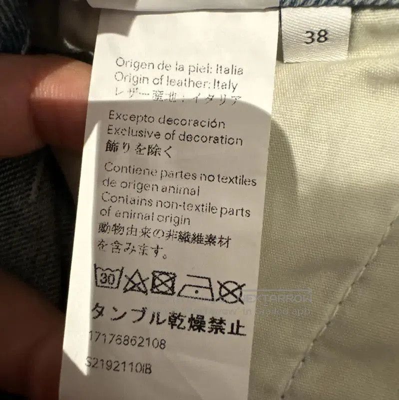 Loewe Loewe Summer Cotton Blue Denim Trousers . Size 26" / US 2 / IT 38 - 6 Thumbnail