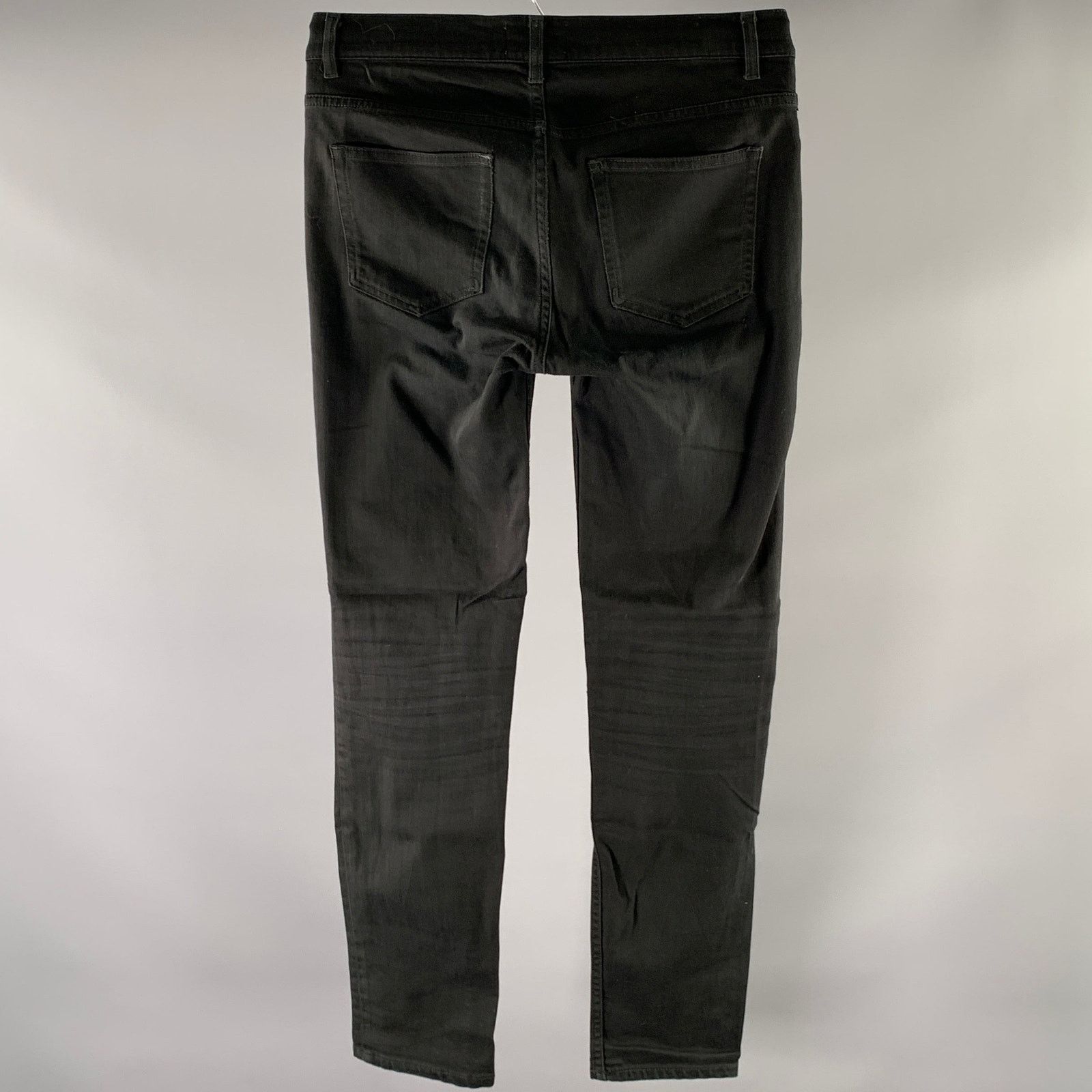 Acne Studios ACNE STUDIOS Size 31 Black Cotton Blend Skinny Jeans Size US 31 - 2 Thumbnail