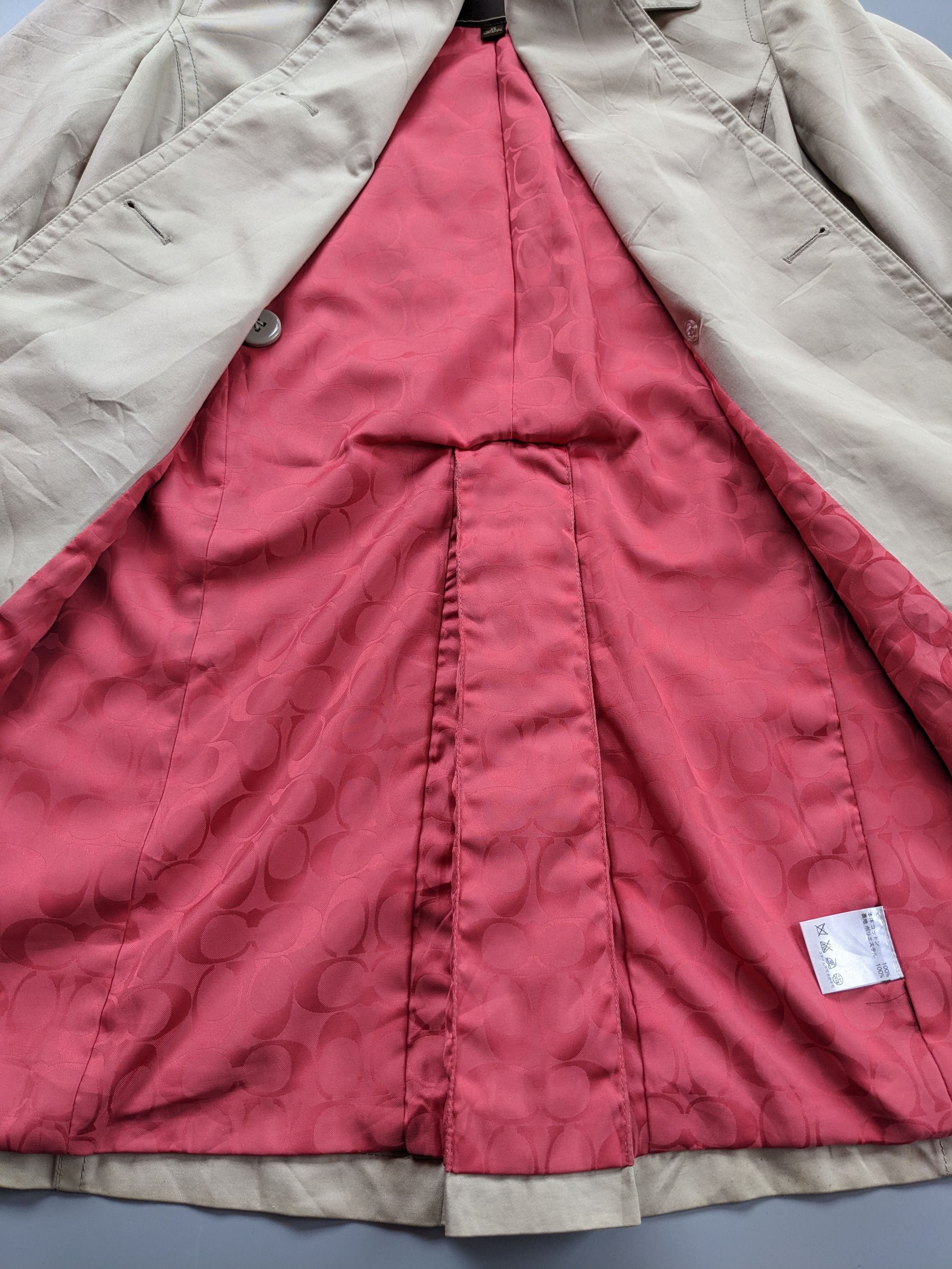 Coach Coach trench coat monogram jacket Size XS / US 0-2 / IT 36-38 - 4 Thumbnail